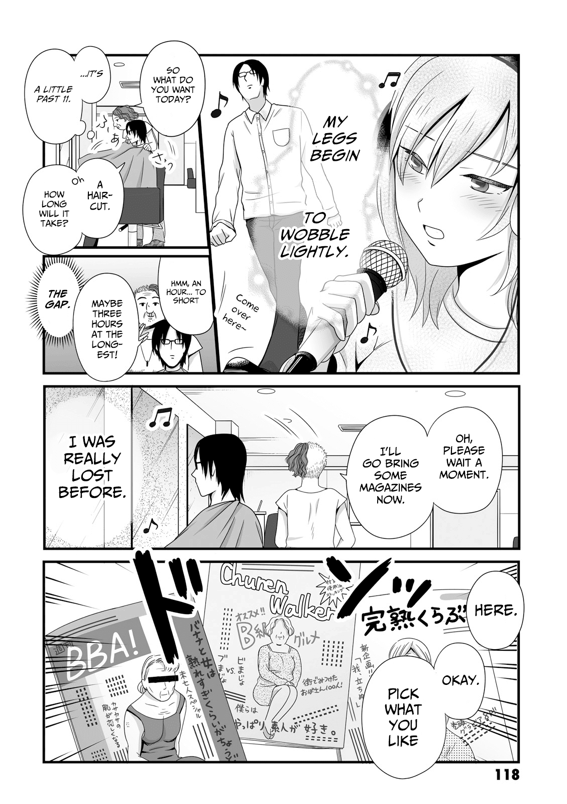 Joshikousei no Muda Zukai Chapter 41 page 6 - Chapter 41: I tried singing