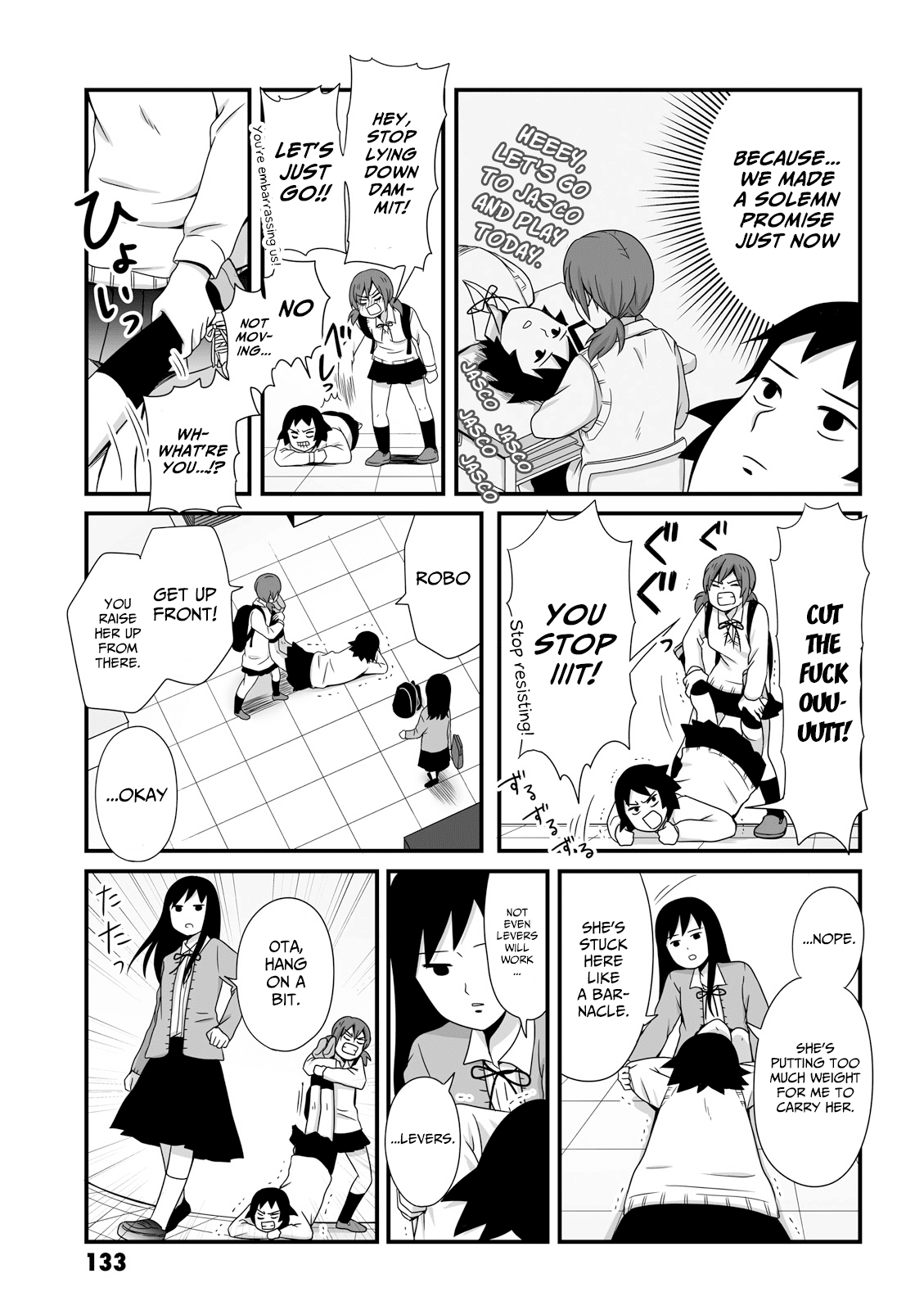Joshikousei no Muda Zukai Chapter 42 page 3 - Chapter 42: Resistance