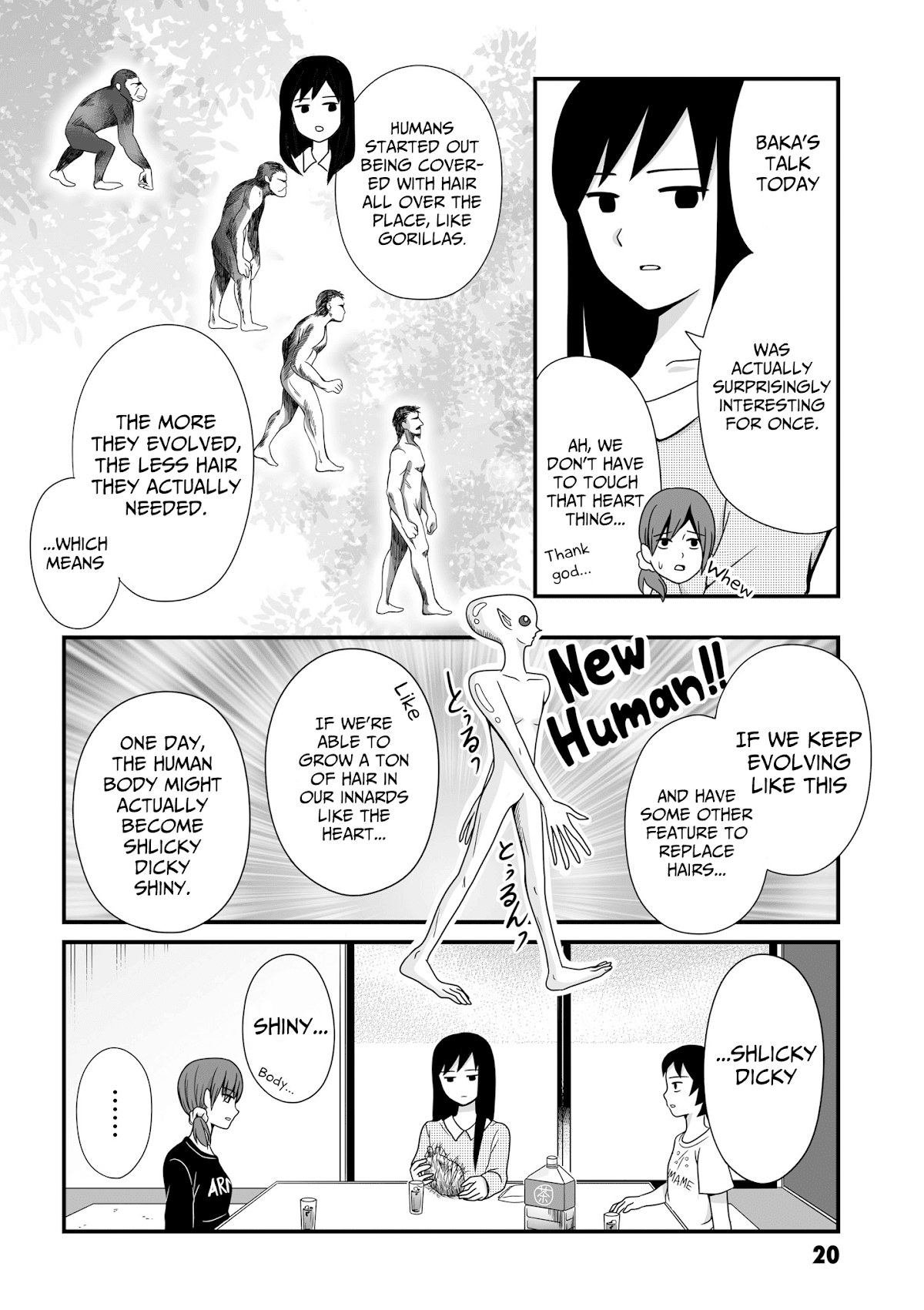 Joshikousei no Muda Zukai Chapter 46 page 8 - Chapter 46: Useless hair