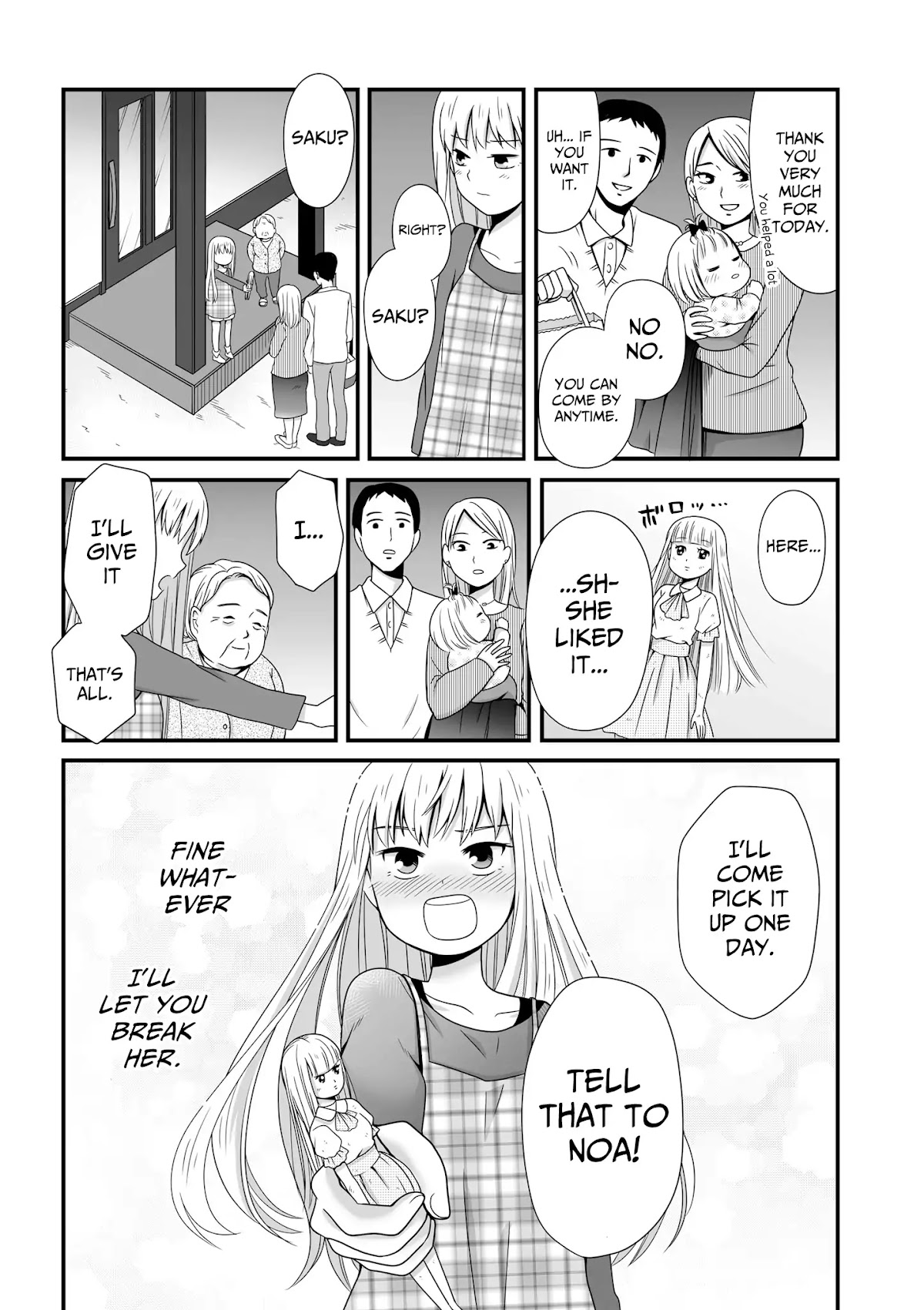 Joshikousei no Muda Zukai Chapter 49 page 10 - Chapter 49: Babysitting