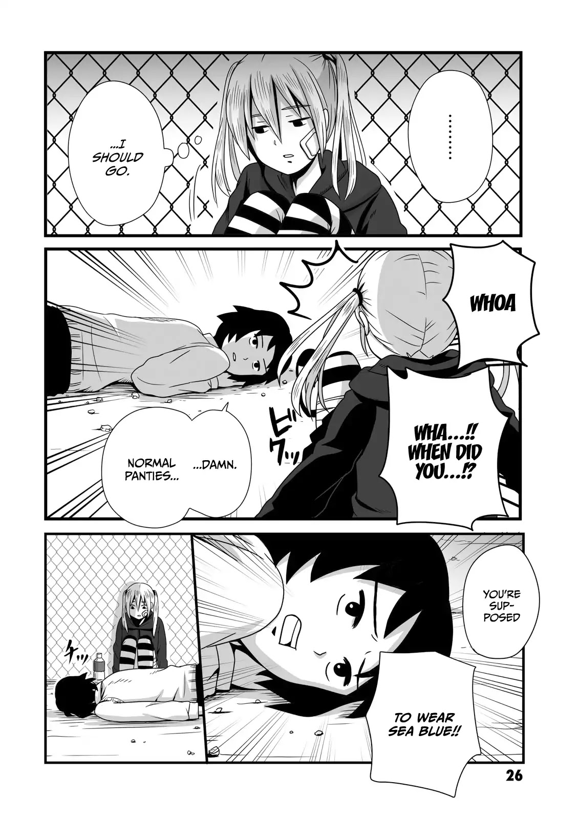 Joshikousei no Muda Zukai Chapter 5 page 4 - Chapter 5: Yamai