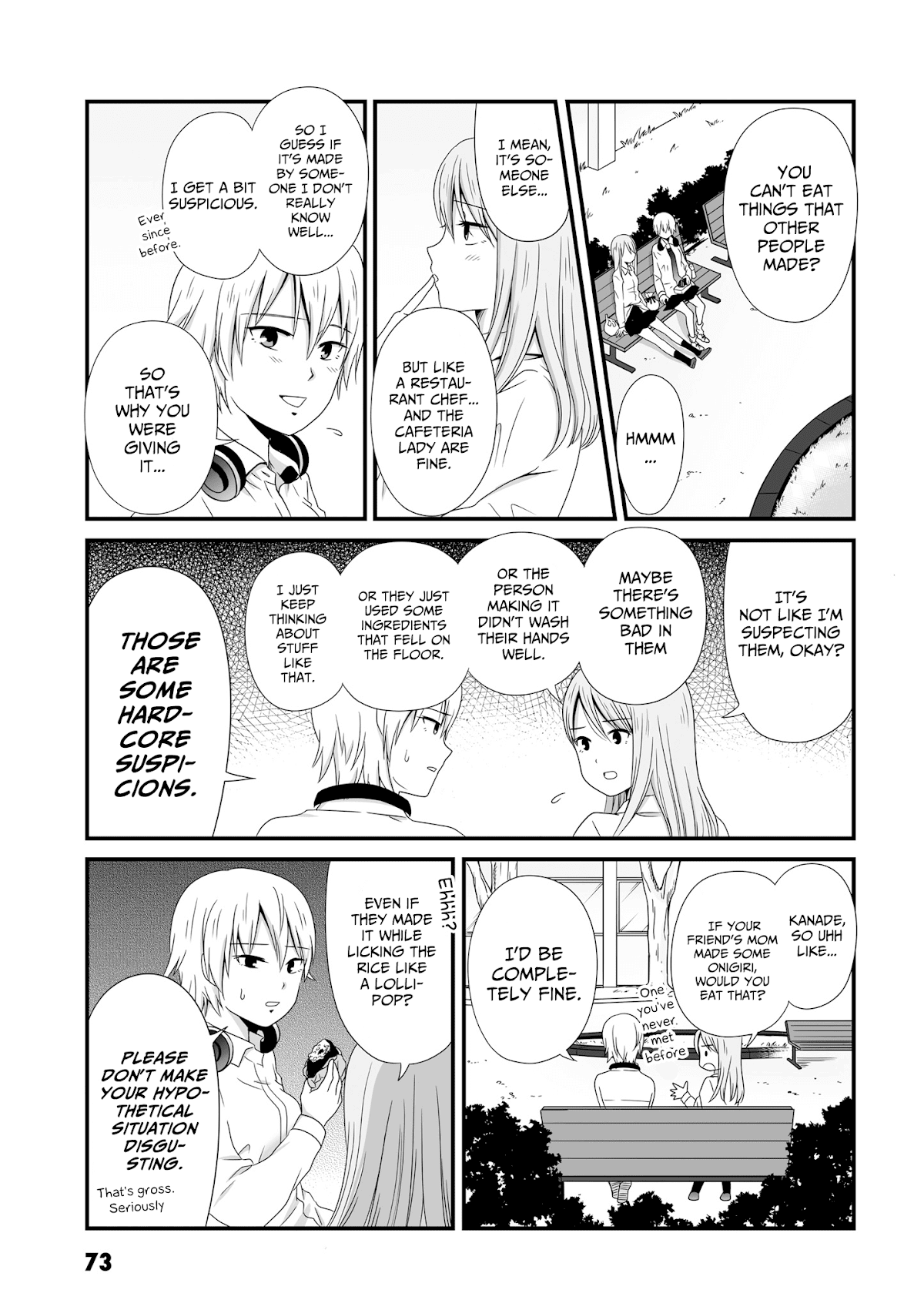 Joshikousei no Muda Zukai Chapter 51 page 3 - Chapter 51: Mentality
