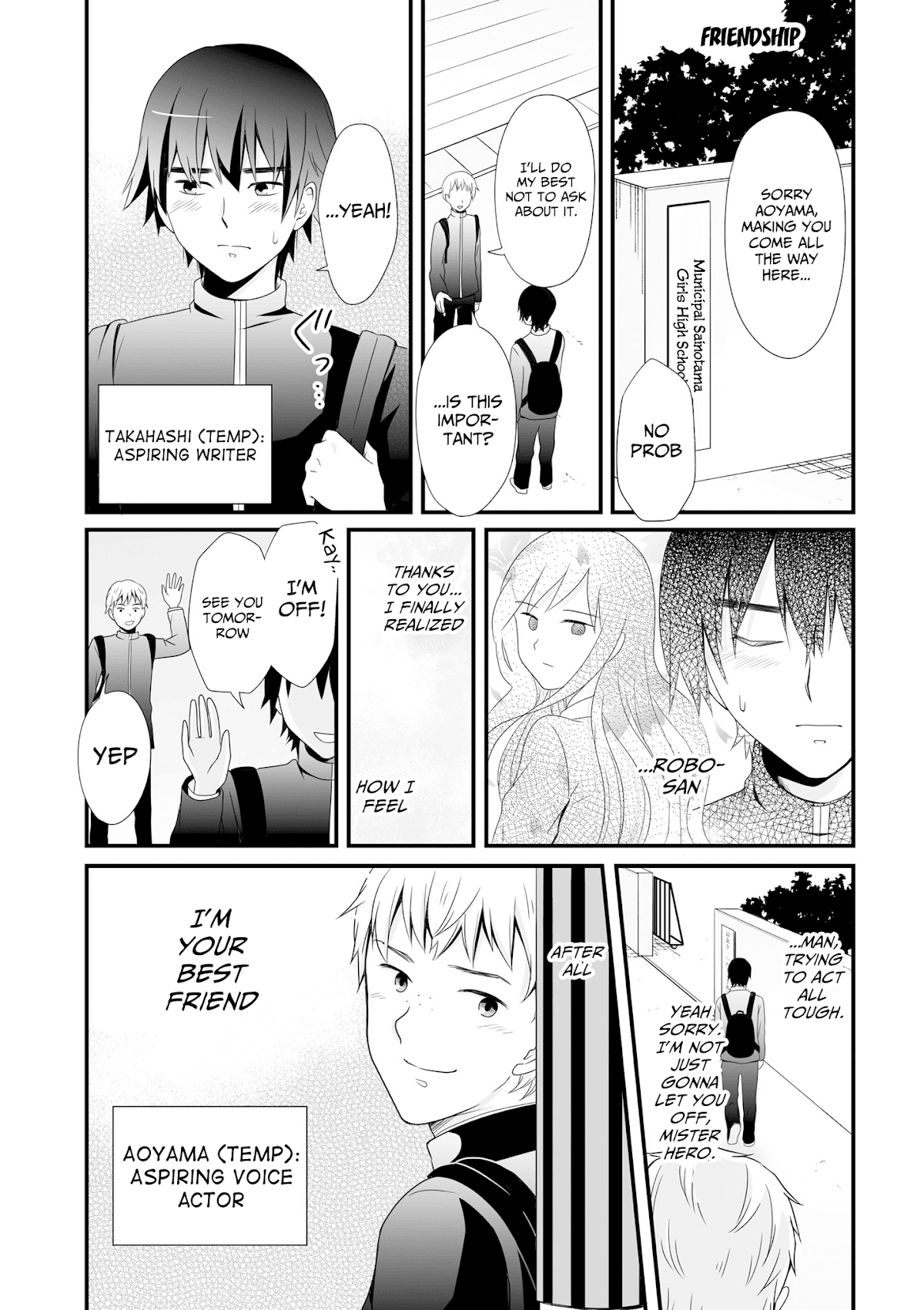 Joshikousei no Muda Zukai Chapter 52 page 1 - Chapter 52: Friendship