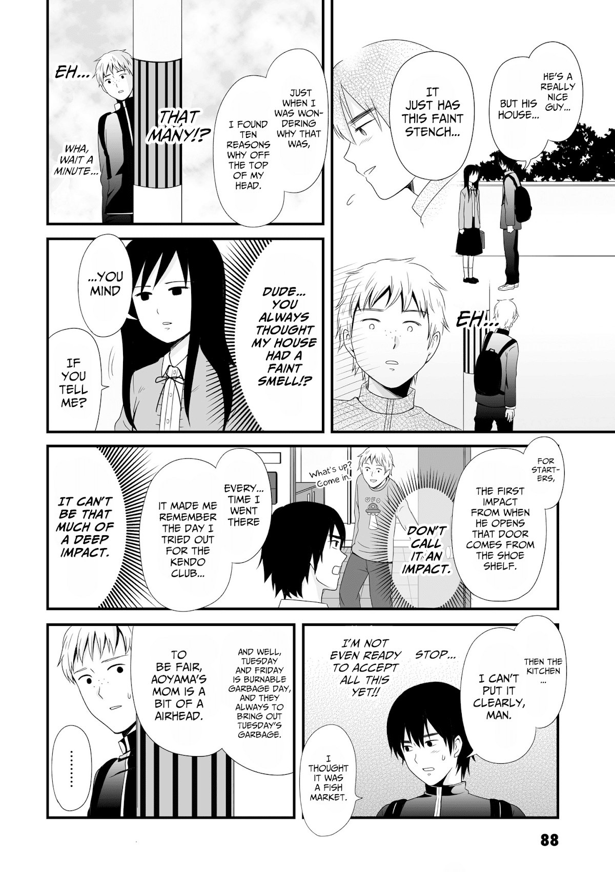 Joshikousei no Muda Zukai Chapter 52 page 4 - Chapter 52: Friendship