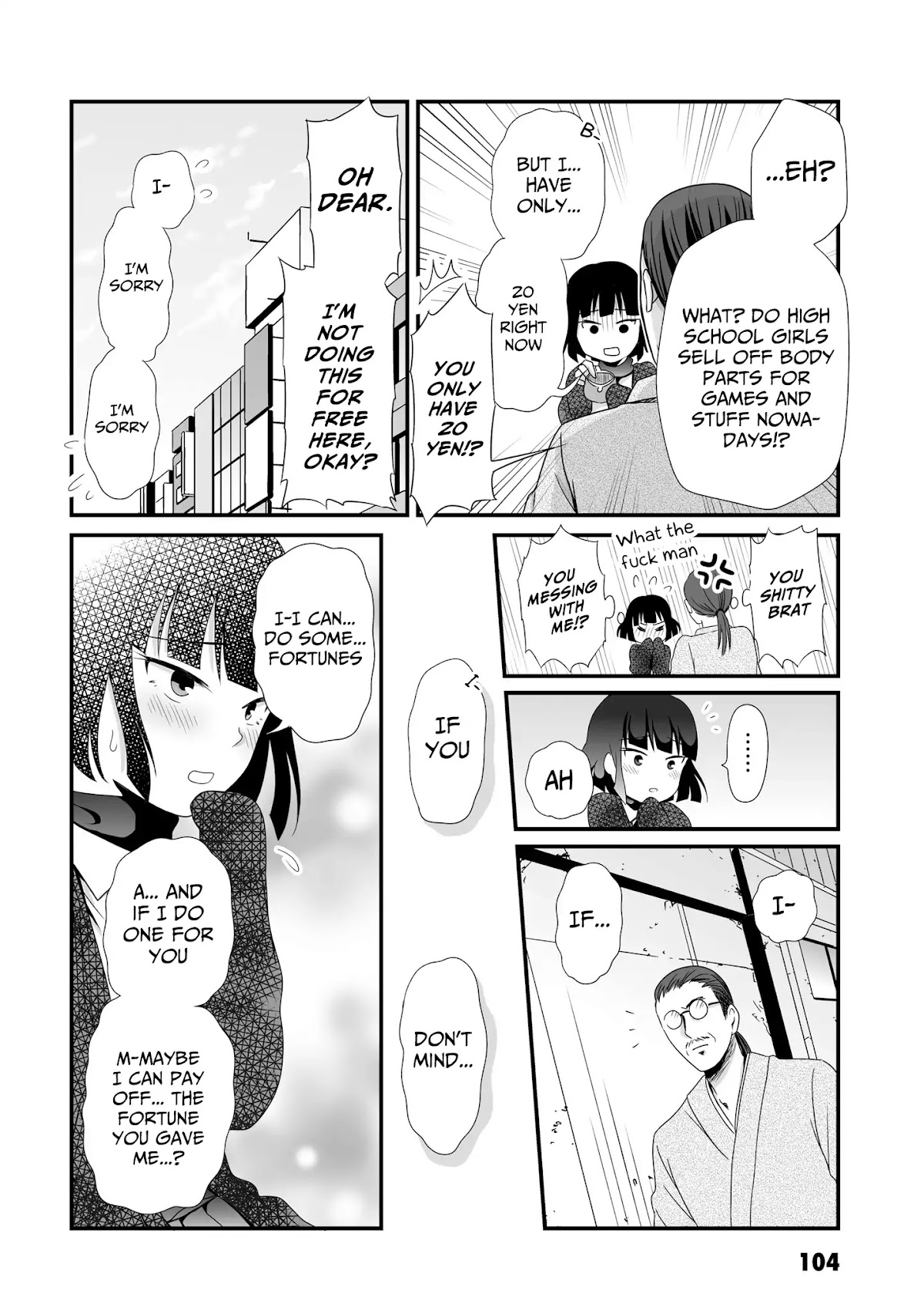 Joshikousei no Muda Zukai Chapter 53 page 6 - Chapter 53: Fortune