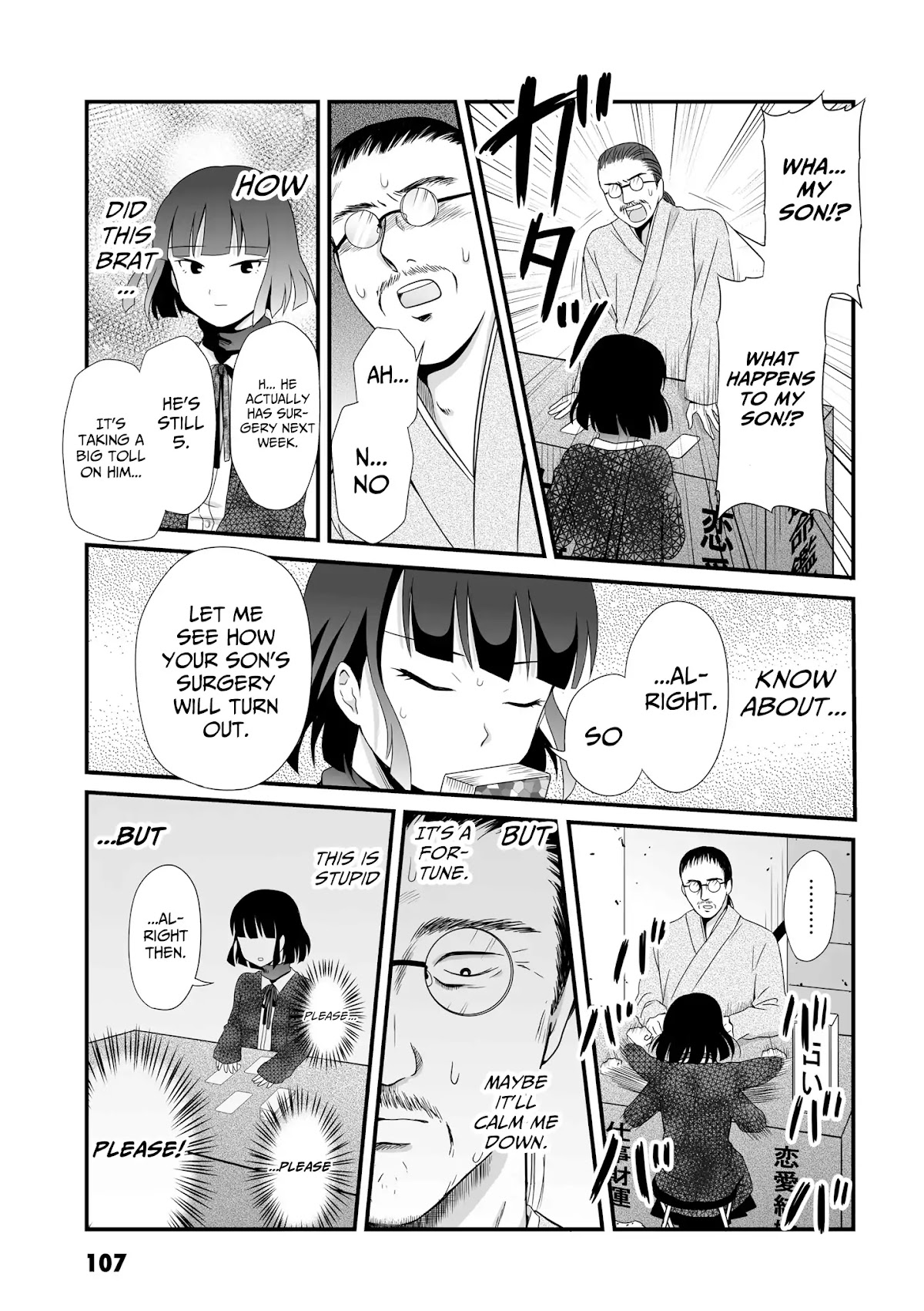 Joshikousei no Muda Zukai Chapter 53 page 9 - Chapter 53: Fortune