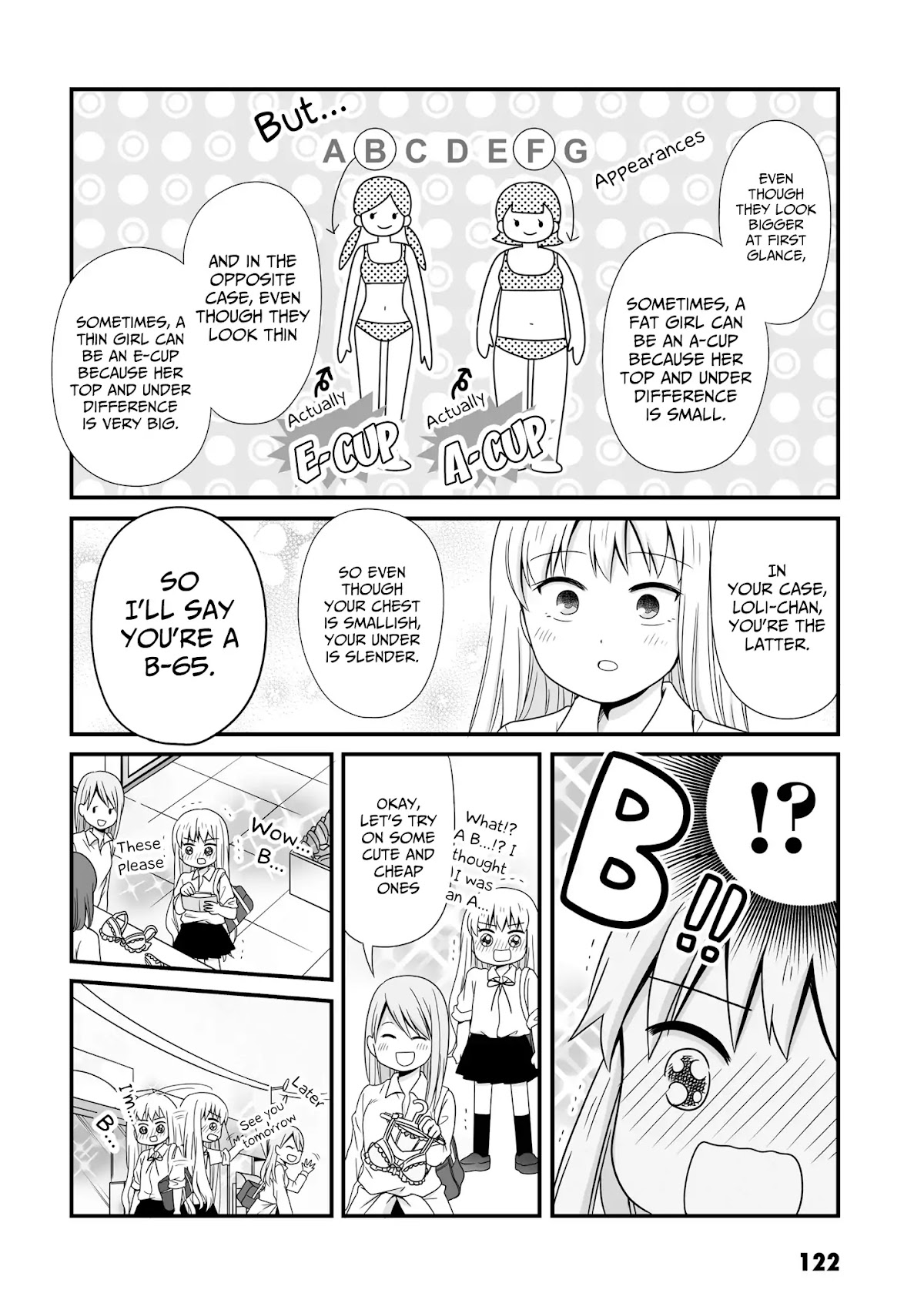 Joshikousei no Muda Zukai Chapter 54 page 10 - Chapter 54: Boobs