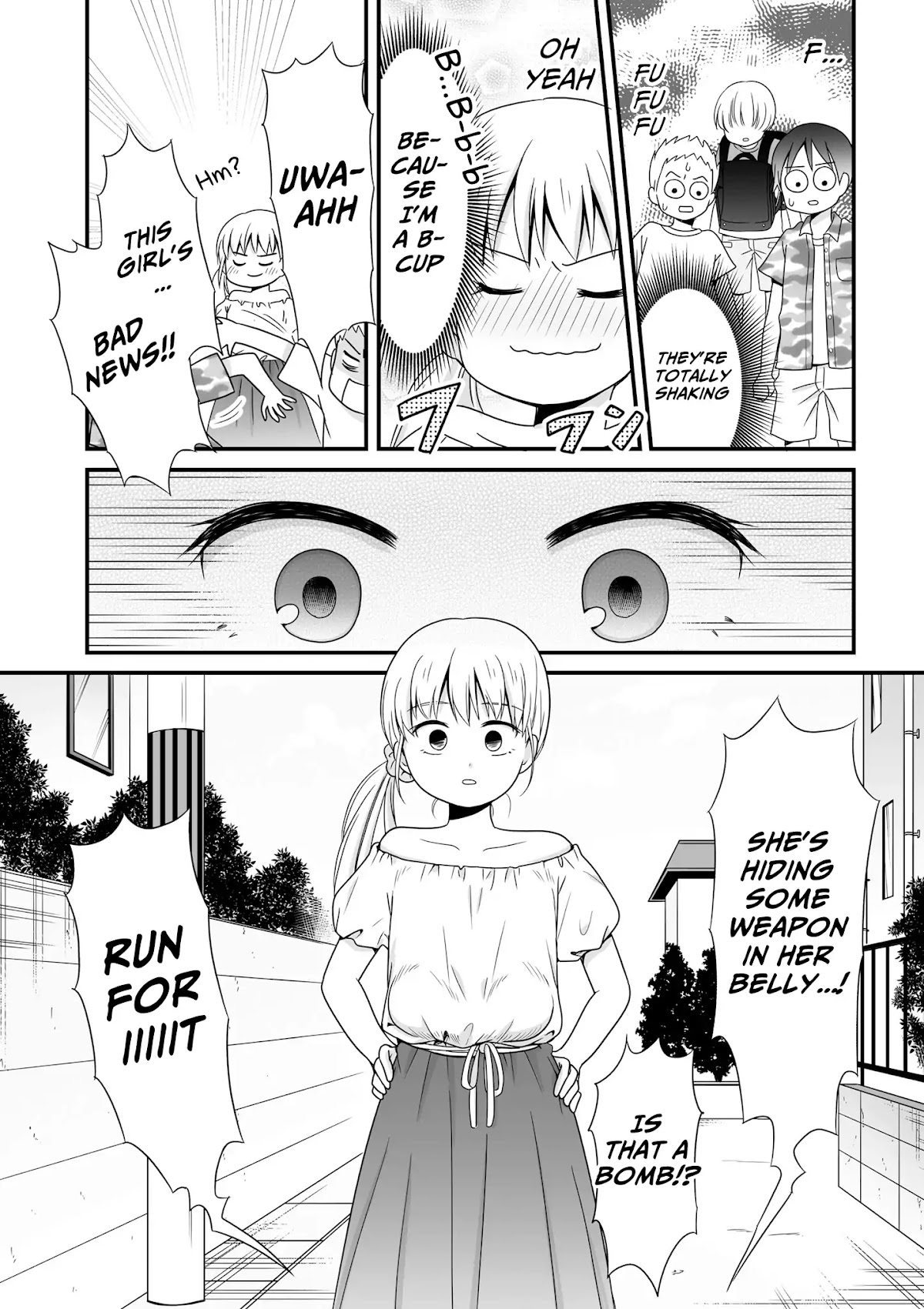 Joshikousei no Muda Zukai Chapter 54 page 13 - Chapter 54: Boobs
