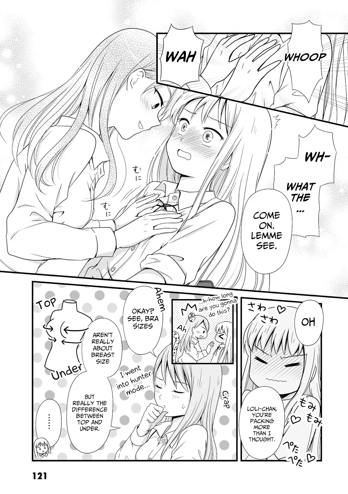 Joshikousei no Muda Zukai Chapter 54 page 9 - Chapter 54: Boobs