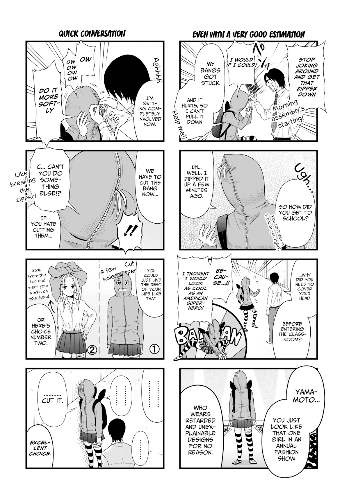 Joshikousei no Muda Zukai Chapter 56.1 page 8 - Chapter 56.1: Extra manga