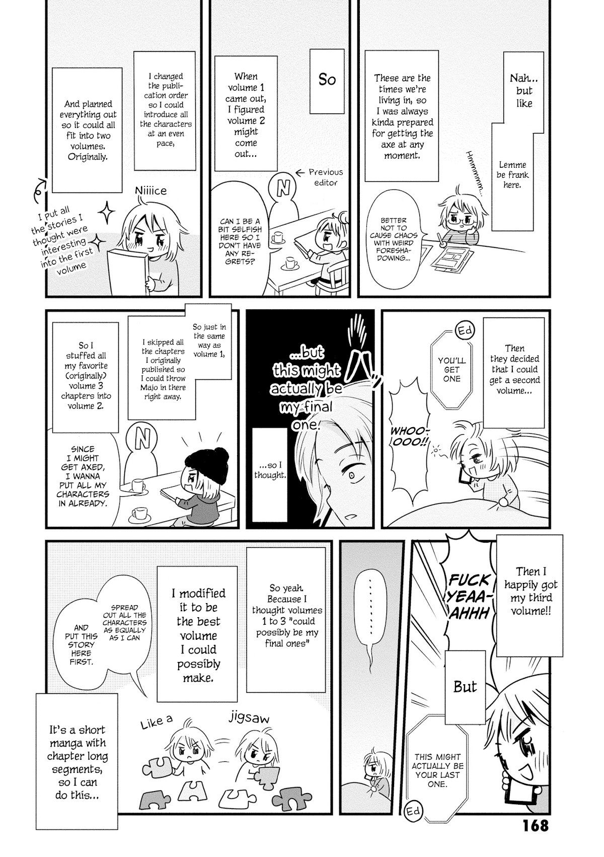Joshikousei no Muda Zukai Chapter 56.2 page 2 - Chapter 56.2: Wasting this afterword