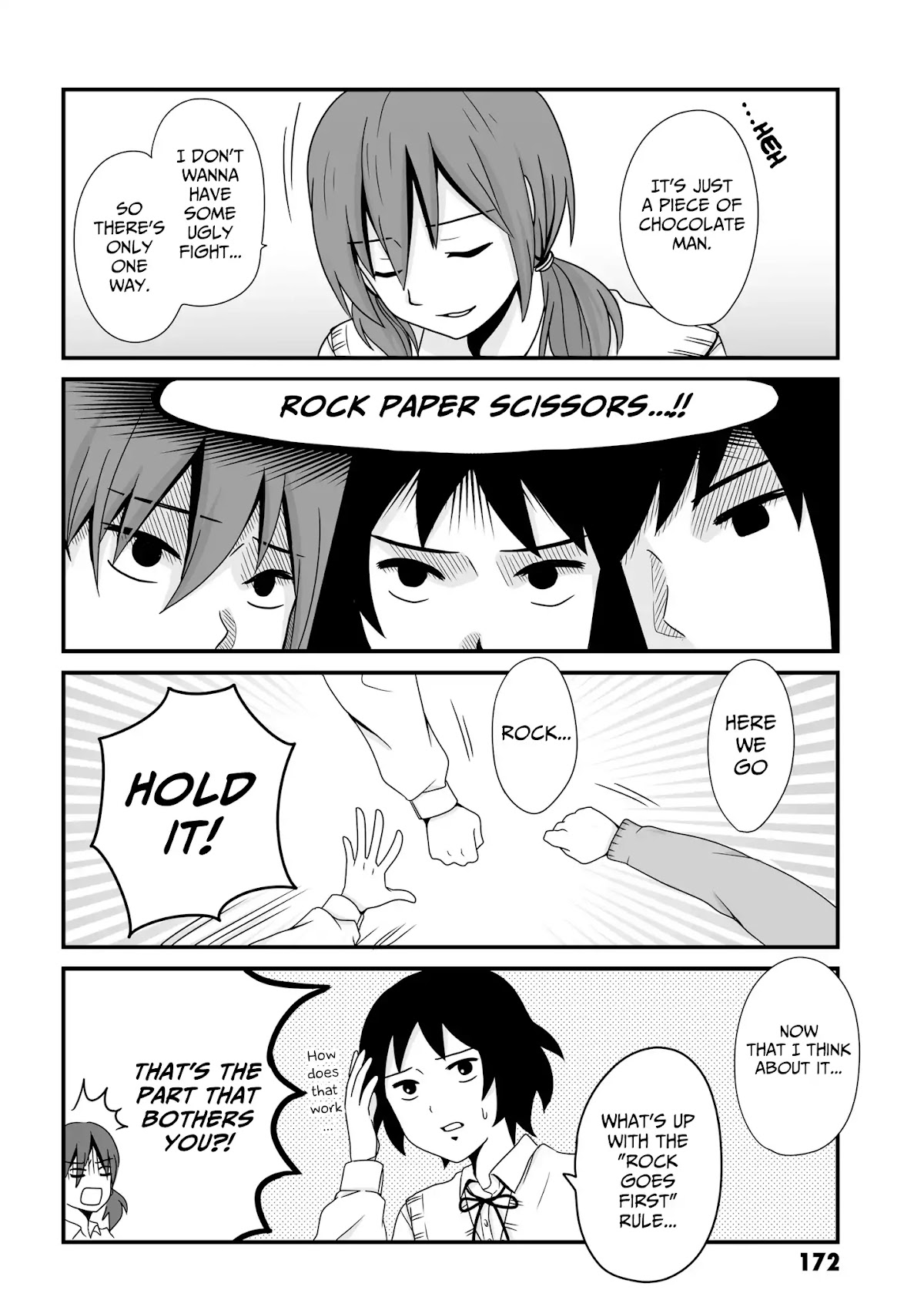 Joshikousei no Muda Zukai Chapter 56.3 page 7 - Chapter 56.3: Quarrel