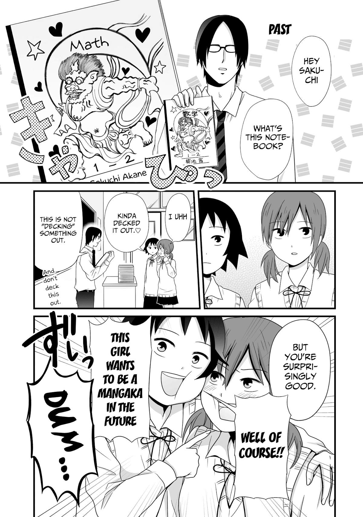 Joshikousei no Muda Zukai Chapter 57 page 1 - Chapter 57: Past