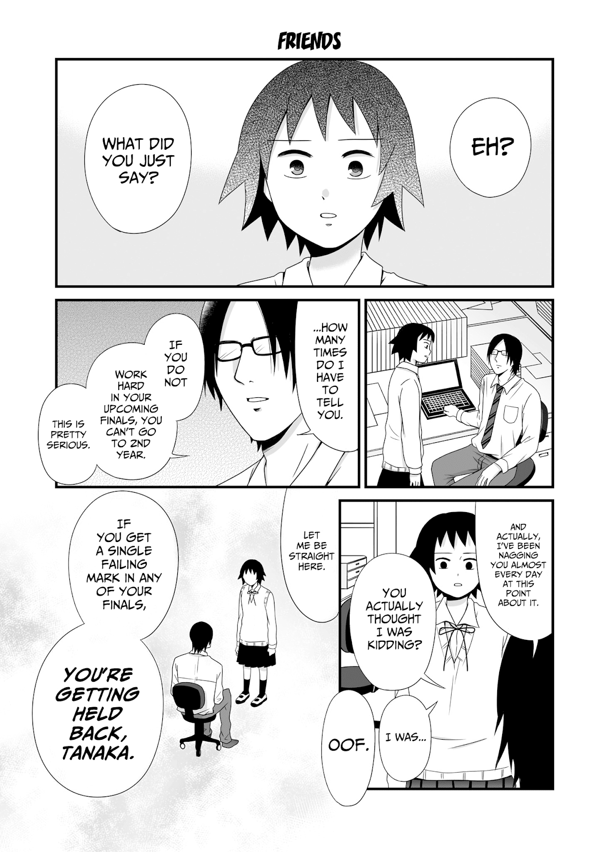 Joshikousei no Muda Zukai Chapter 59 page 1 - Chapter 59: Friends