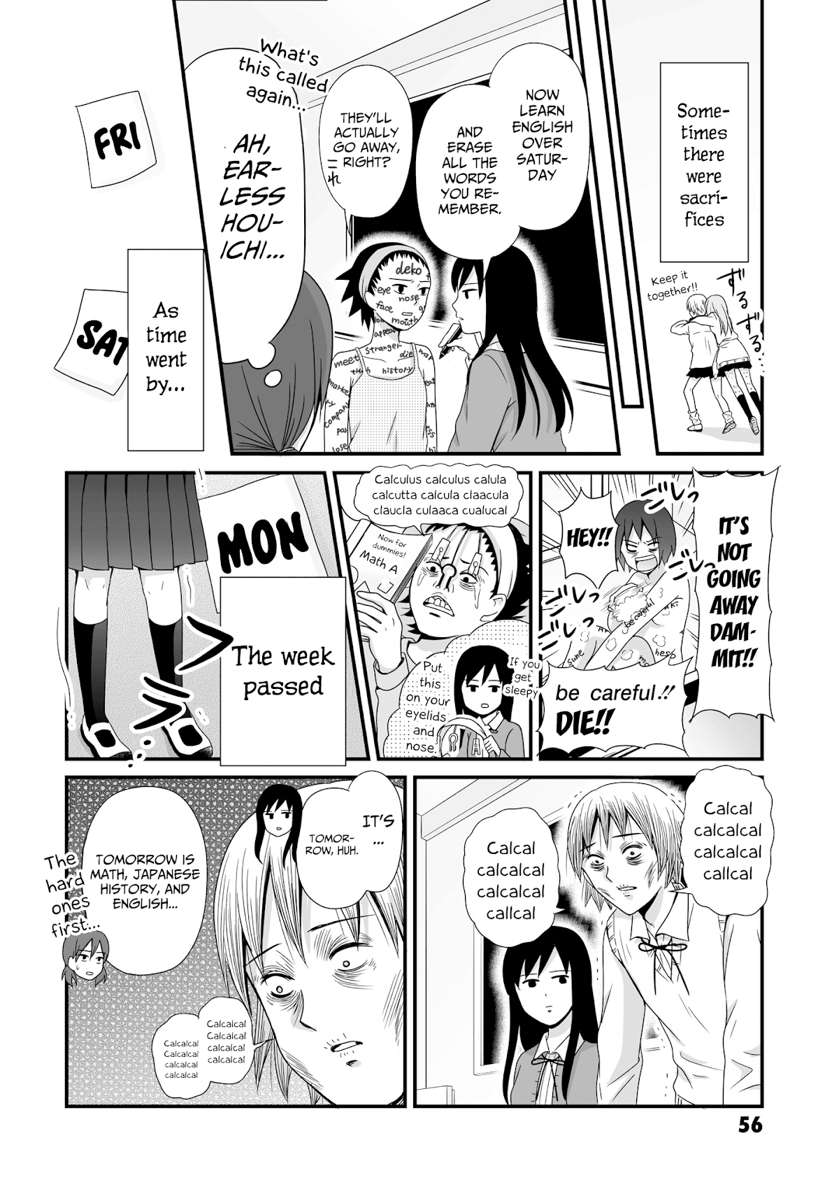 Joshikousei no Muda Zukai Chapter 59 page 12 - Chapter 59: Friends