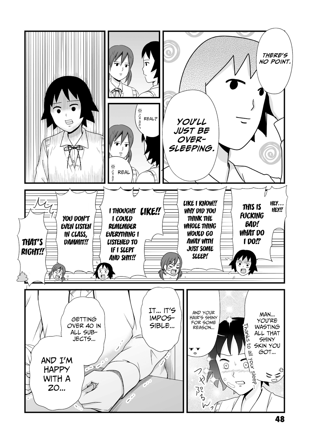 Joshikousei no Muda Zukai Chapter 59 page 4 - Chapter 59: Friends