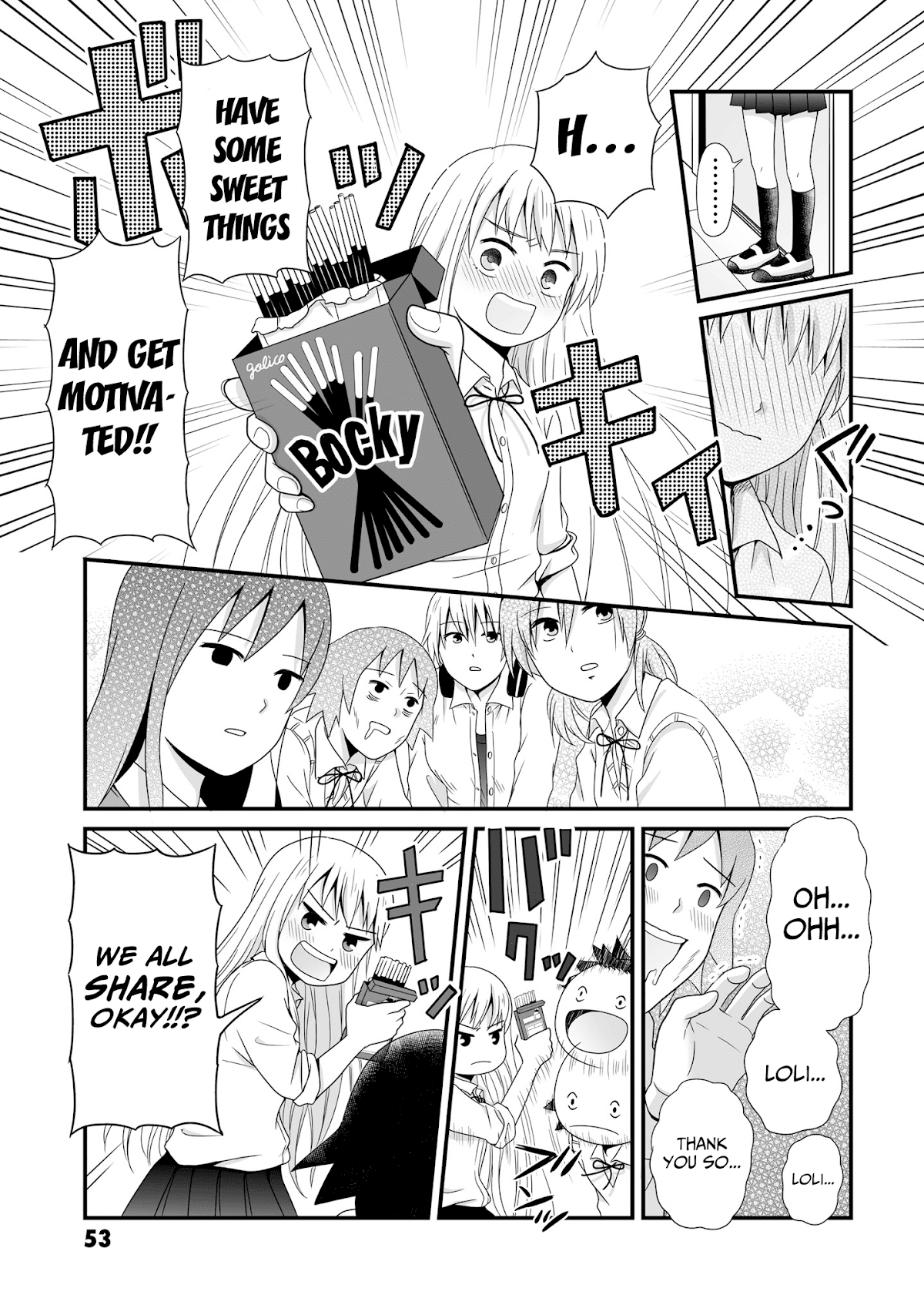Joshikousei no Muda Zukai Chapter 59 page 9 - Chapter 59: Friends