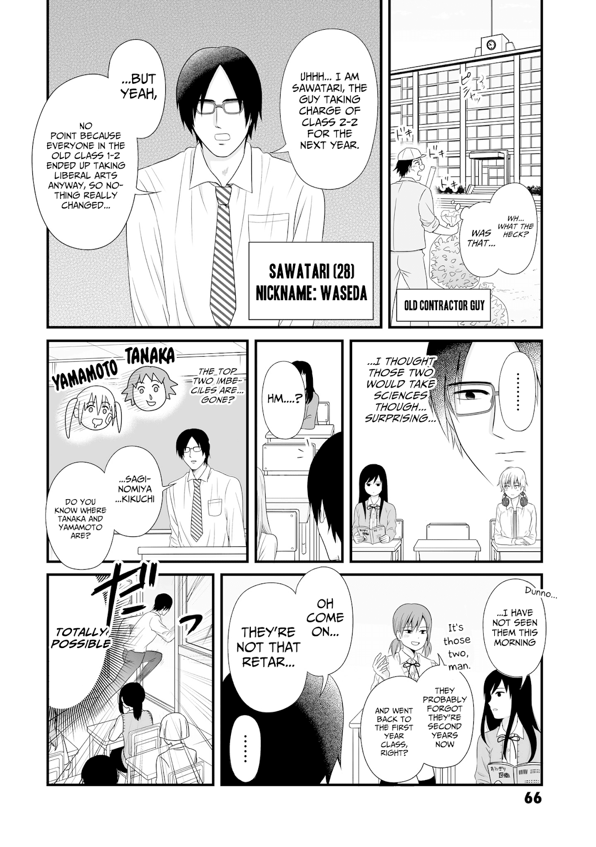 Joshikousei no Muda Zukai Chapter 60 page 4 - Chapter 60: New semester