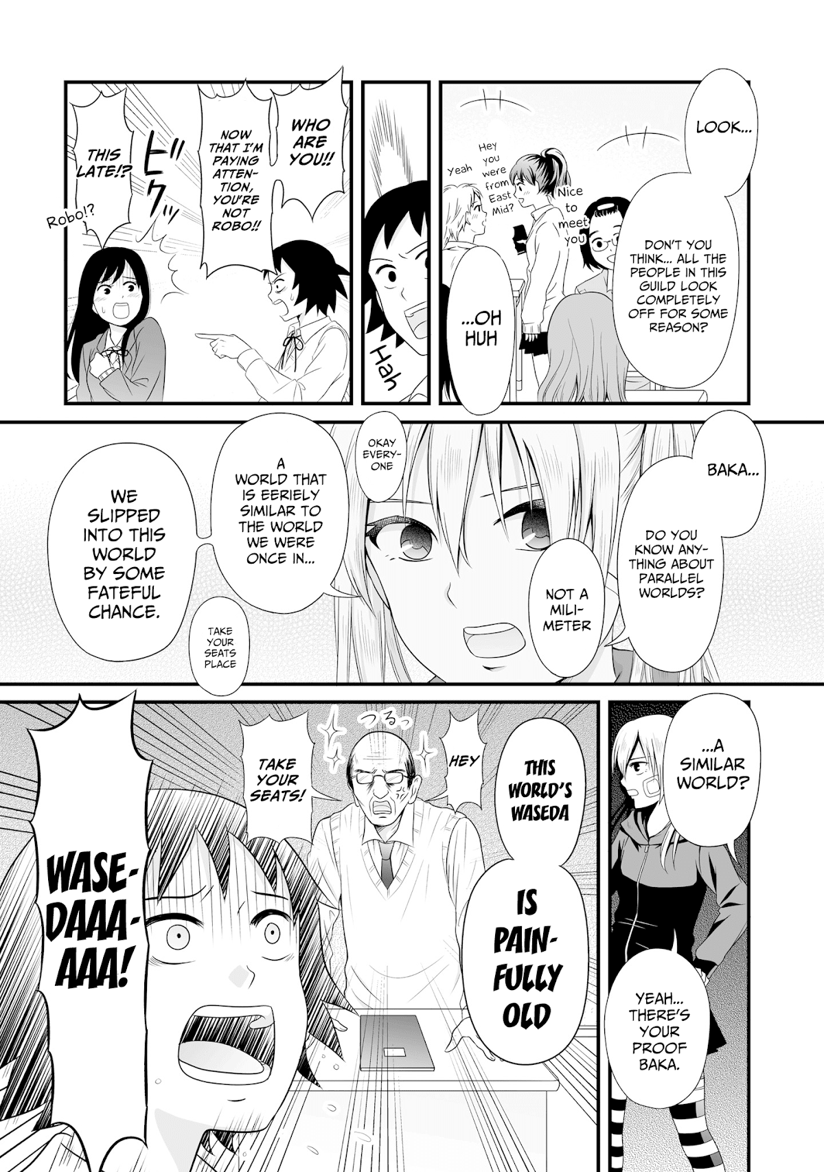 Joshikousei no Muda Zukai Chapter 60 page 6 - Chapter 60: New semester