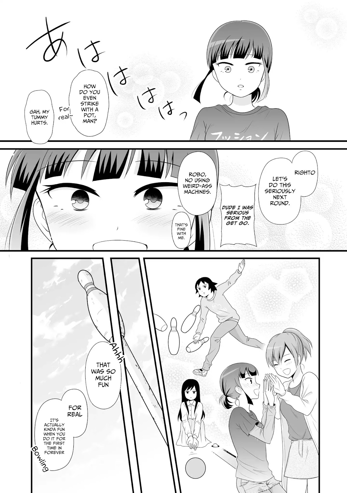 Joshikousei no Muda Zukai Chapter 63 page 13 - Chapter 63: Bowling
