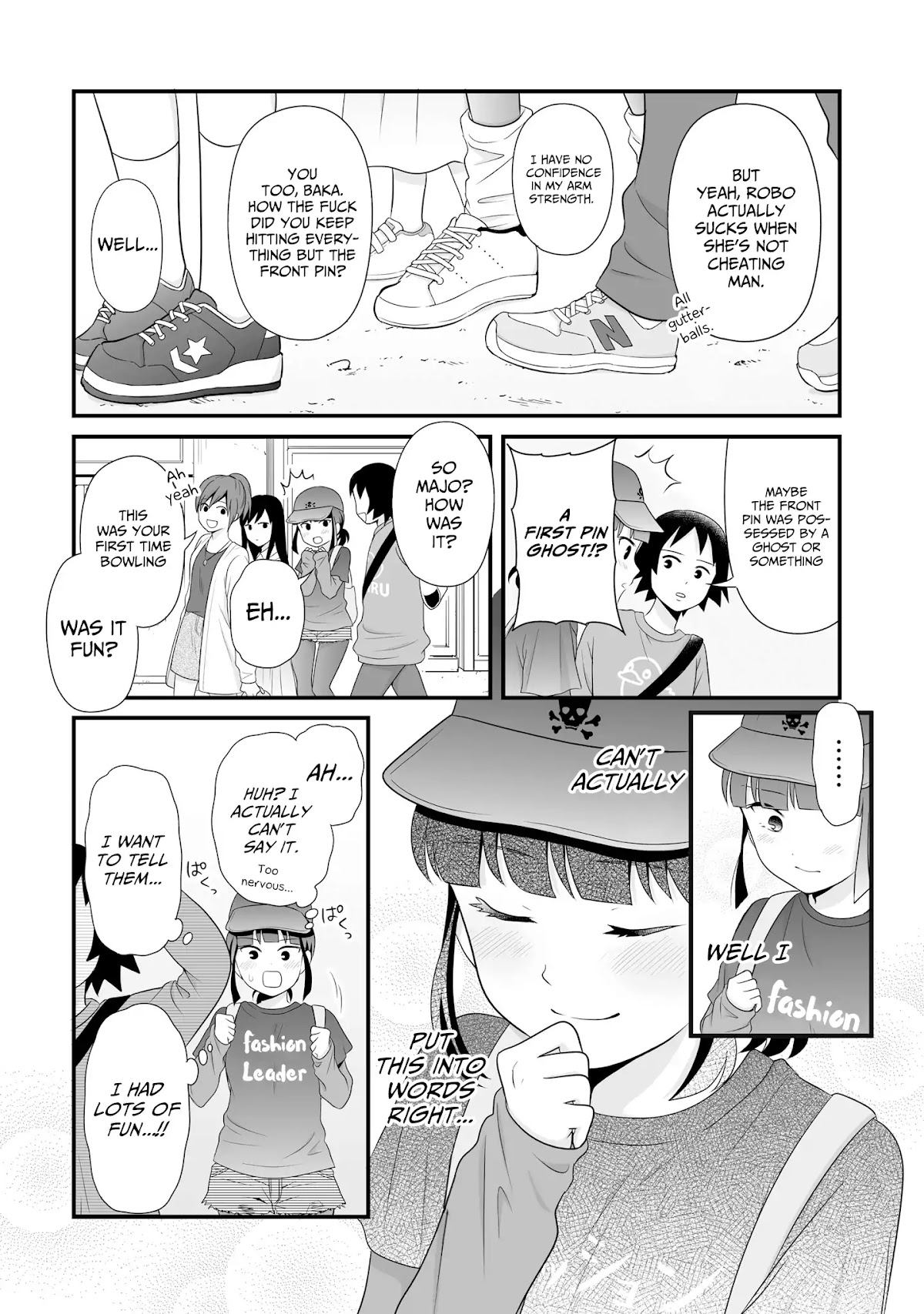 Joshikousei no Muda Zukai Chapter 63 page 14 - Chapter 63: Bowling