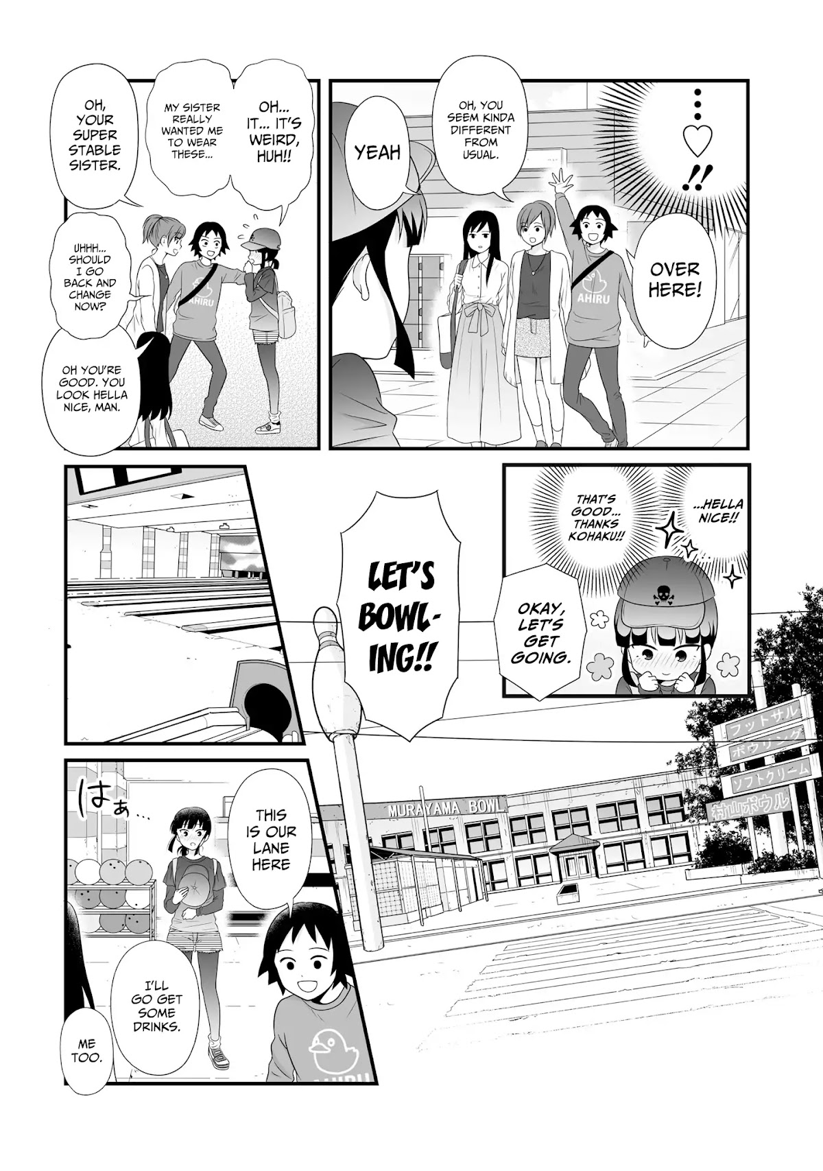 Joshikousei no Muda Zukai Chapter 63 page 4 - Chapter 63: Bowling