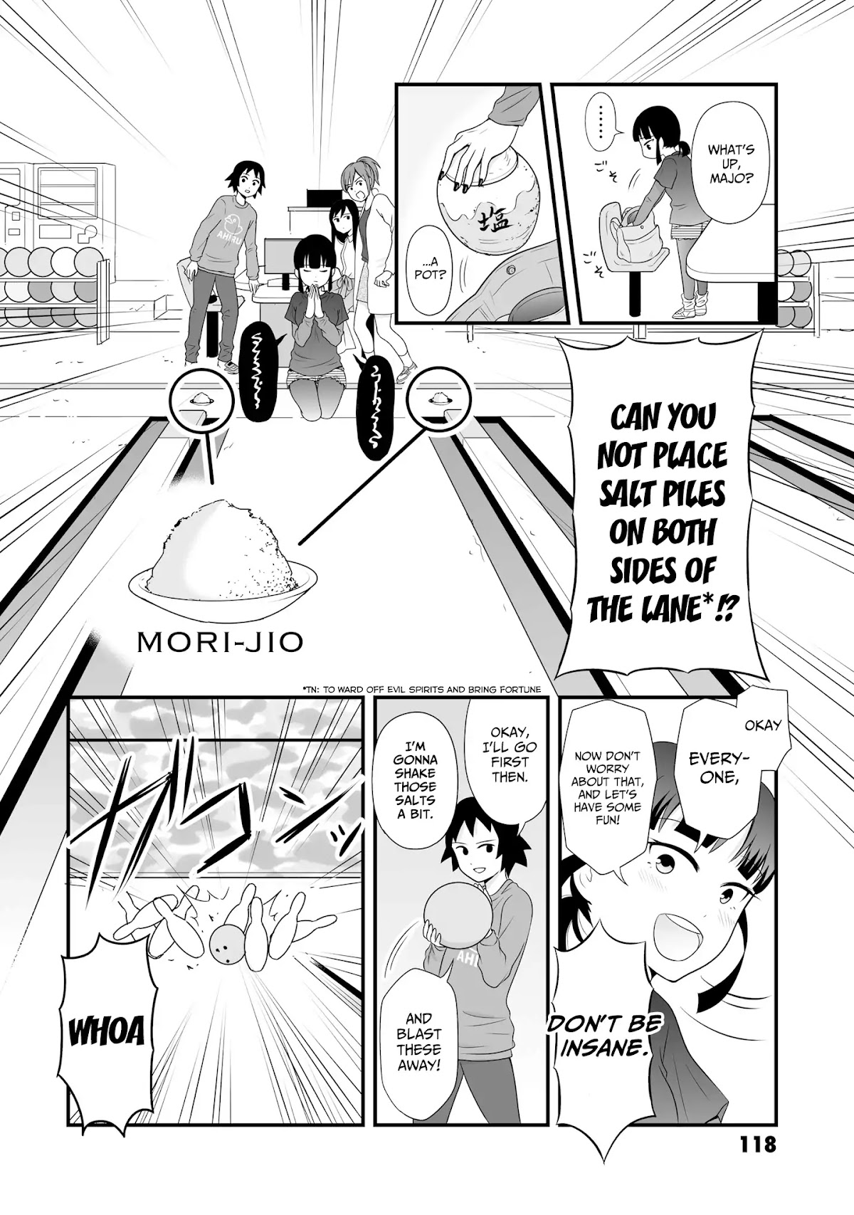 Joshikousei no Muda Zukai Chapter 63 page 6 - Chapter 63: Bowling