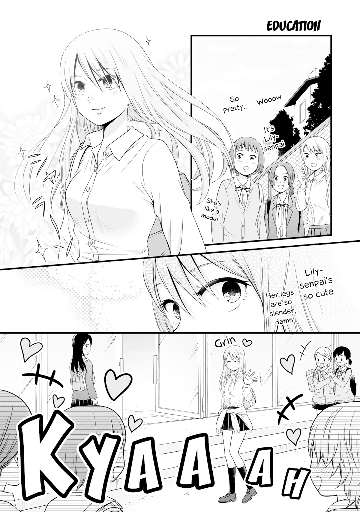 Joshikousei no Muda Zukai Chapter 64 page 1 - Chapter 64: Education