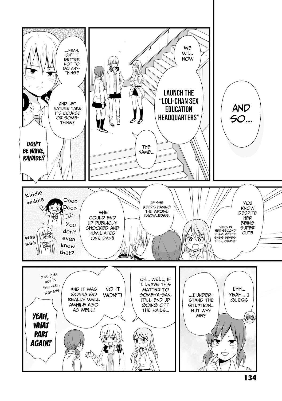 Joshikousei no Muda Zukai Chapter 64 page 6 - Chapter 64: Education