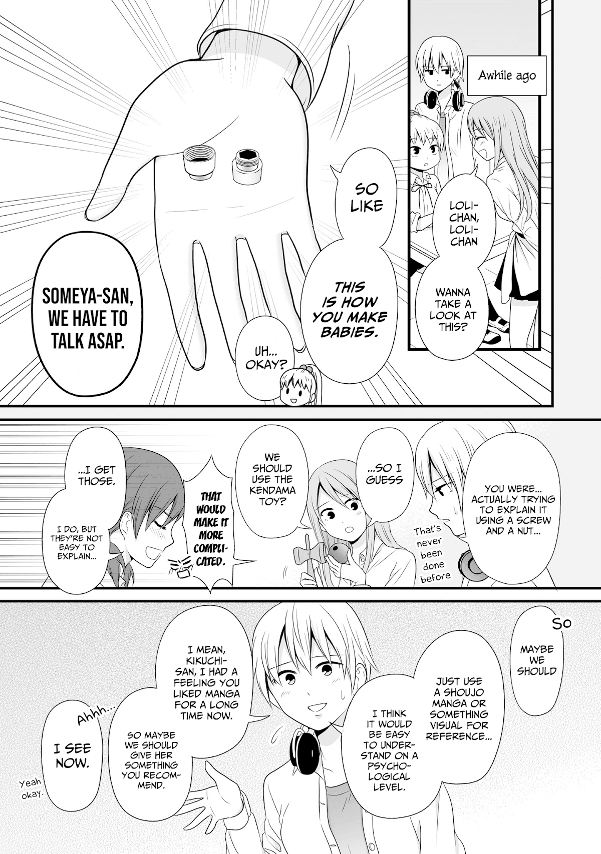 Joshikousei no Muda Zukai Chapter 64 page 7 - Chapter 64: Education