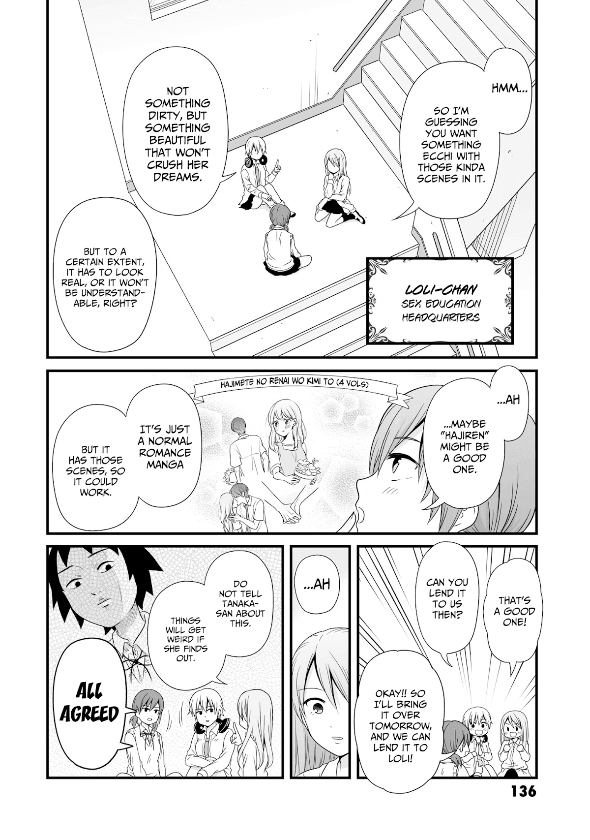 Joshikousei no Muda Zukai Chapter 64 page 8 - Chapter 64: Education