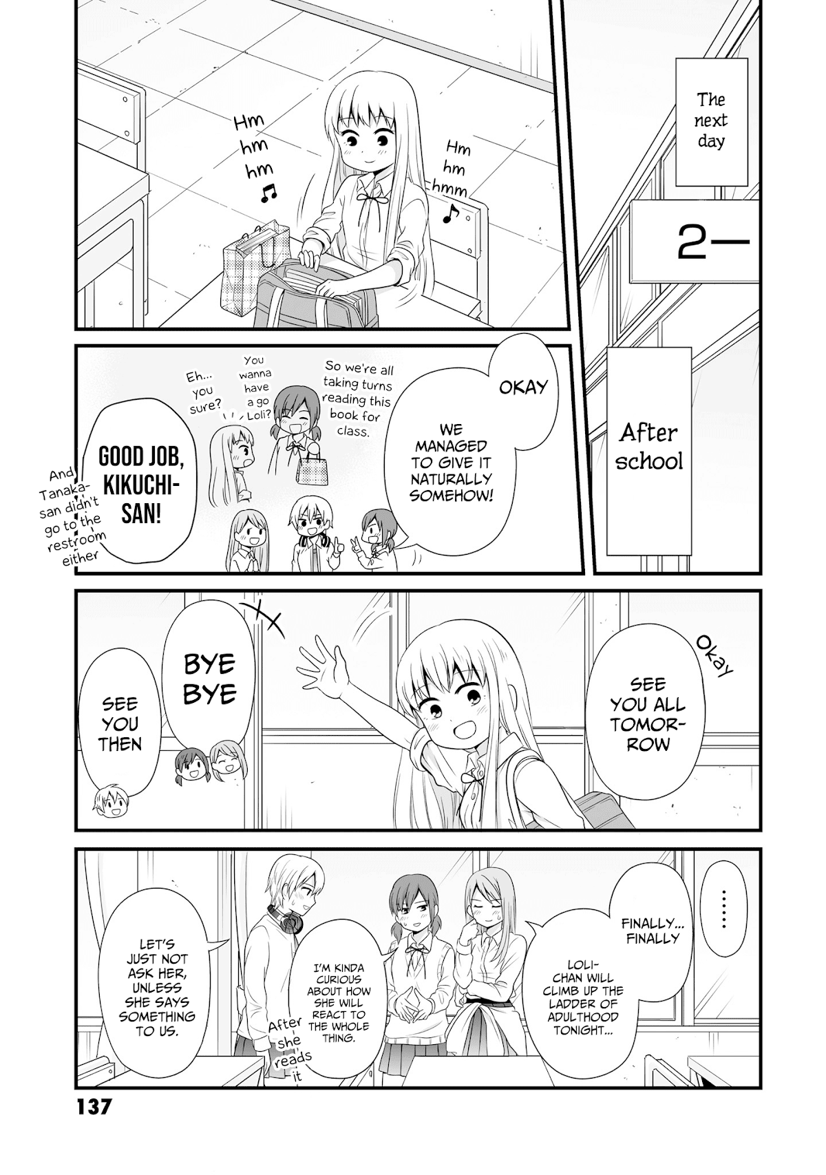Joshikousei no Muda Zukai Chapter 64 page 9 - Chapter 64: Education