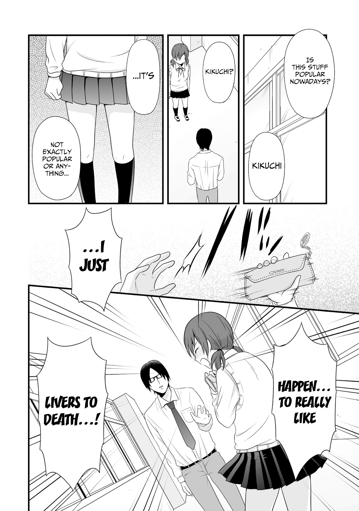 Joshikousei no Muda Zukai Chapter 66 page 14 - Chapter 66: Fan