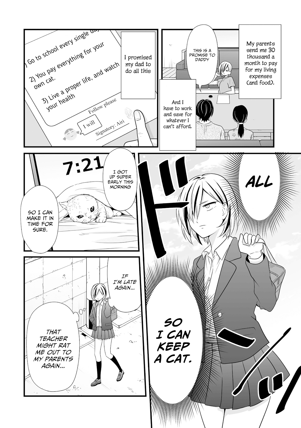 Joshikousei no Muda Zukai Chapter 68 page 2 - Chapter 68: School day