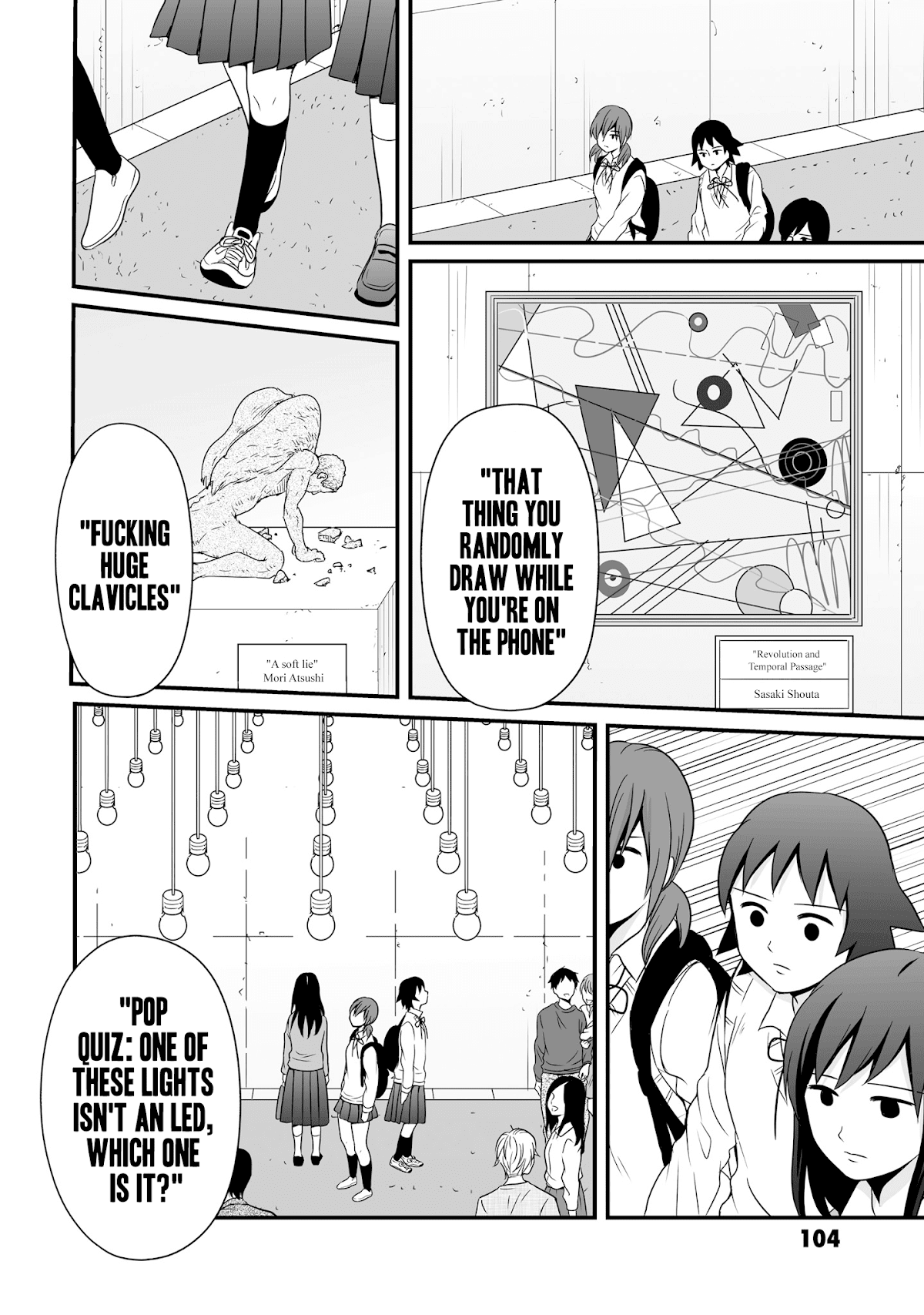Joshikousei no Muda Zukai Chapter 70 page 12 - Chapter 70: Art