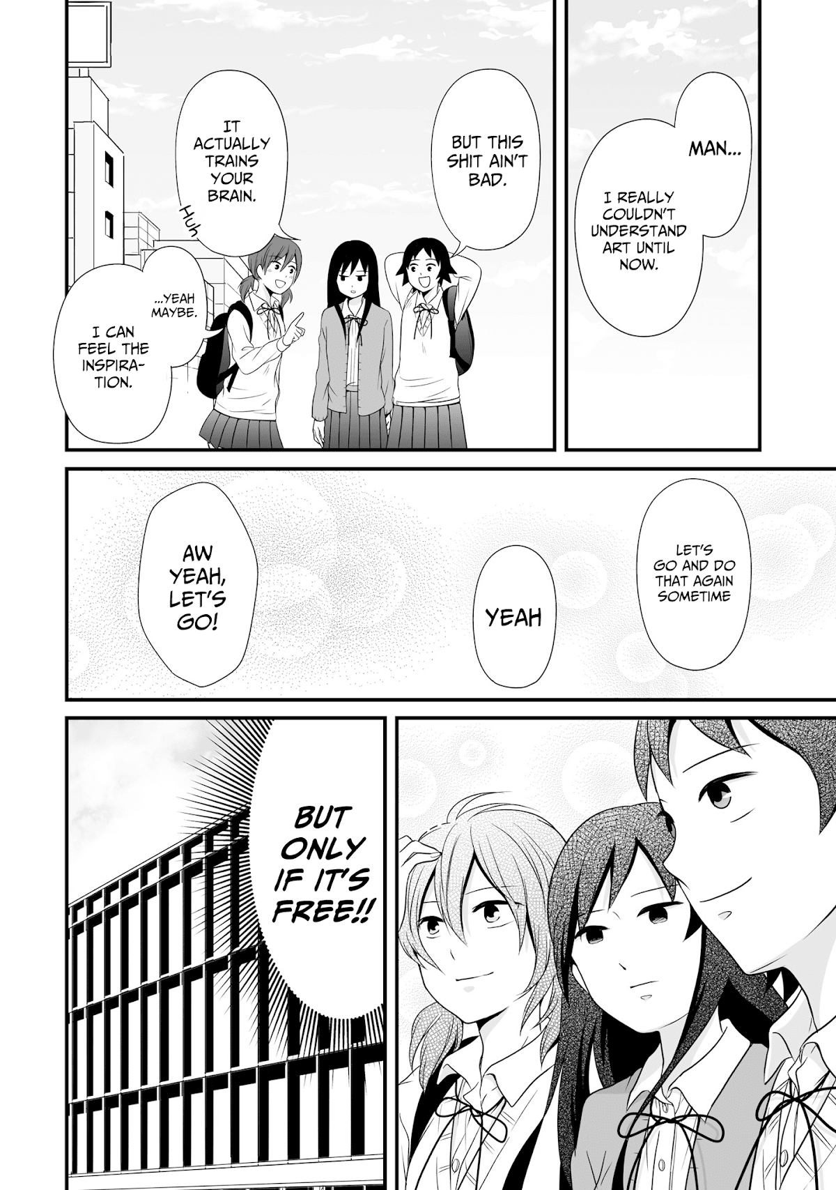 Joshikousei no Muda Zukai Chapter 70 page 16 - Chapter 70: Art