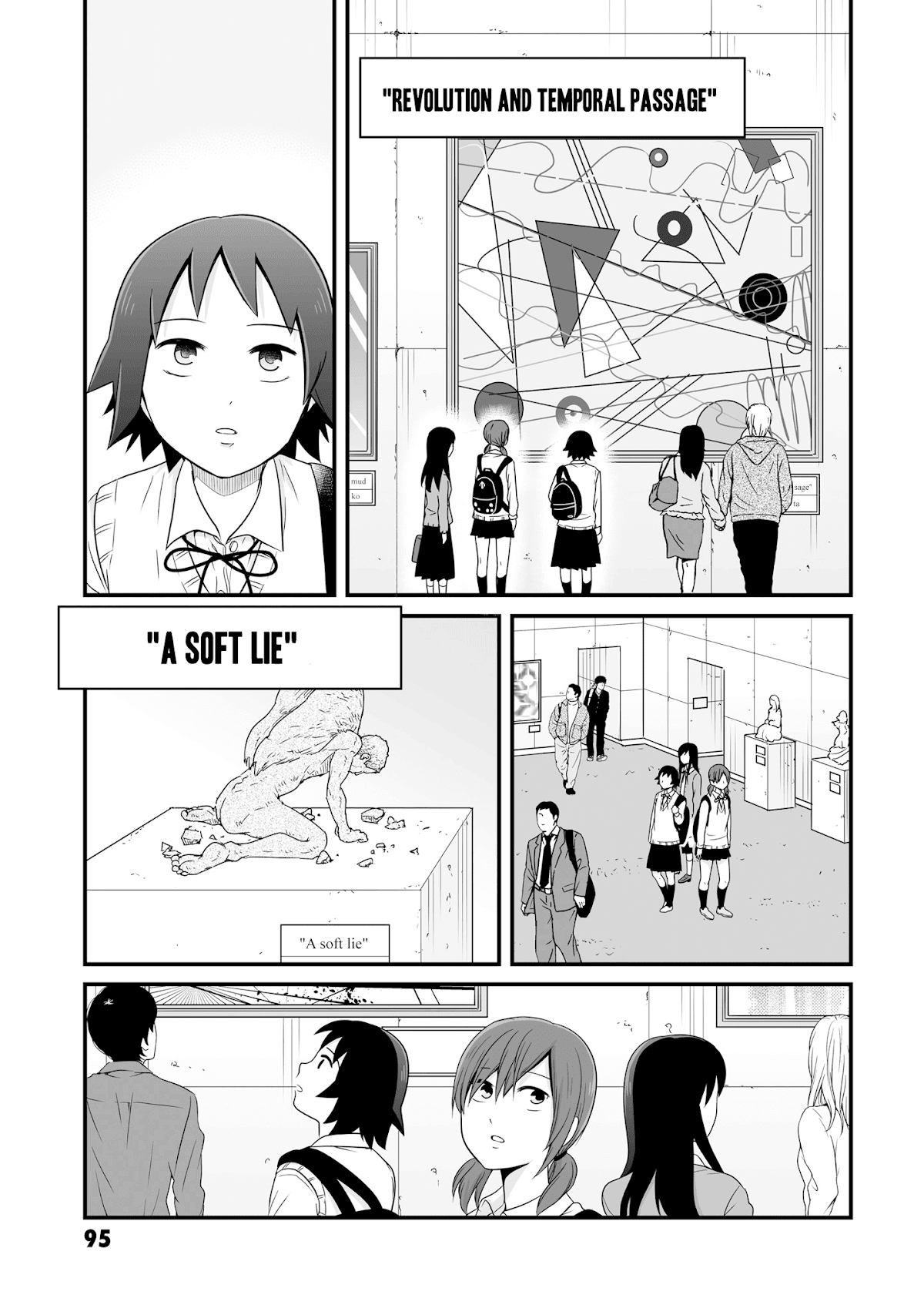 Joshikousei no Muda Zukai Chapter 70 page 3 - Chapter 70: Art