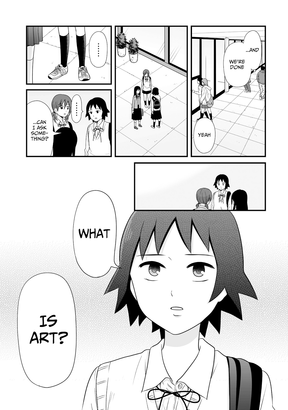 Joshikousei no Muda Zukai Chapter 70 page 7 - Chapter 70: Art