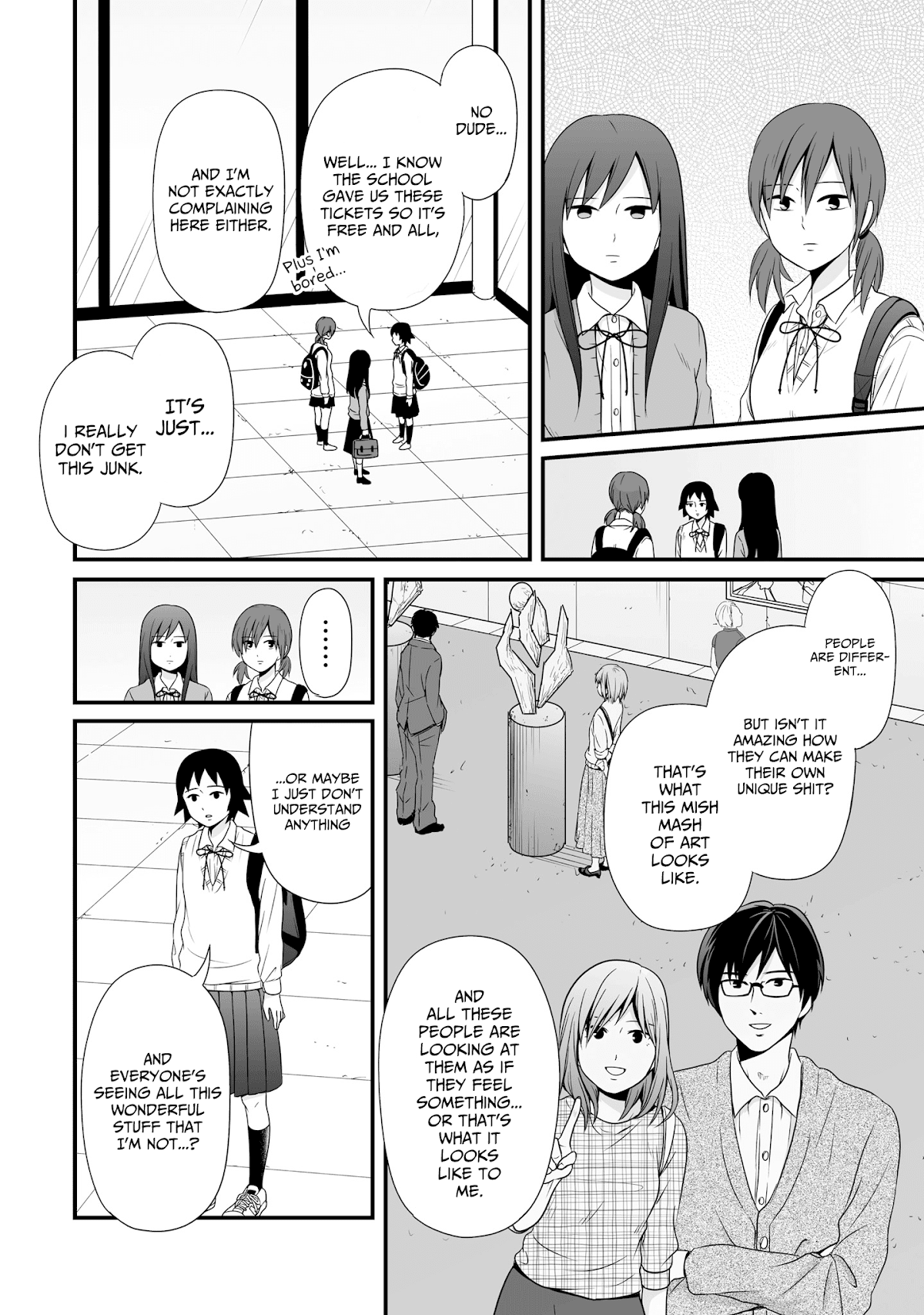 Joshikousei no Muda Zukai Chapter 70 page 8 - Chapter 70: Art