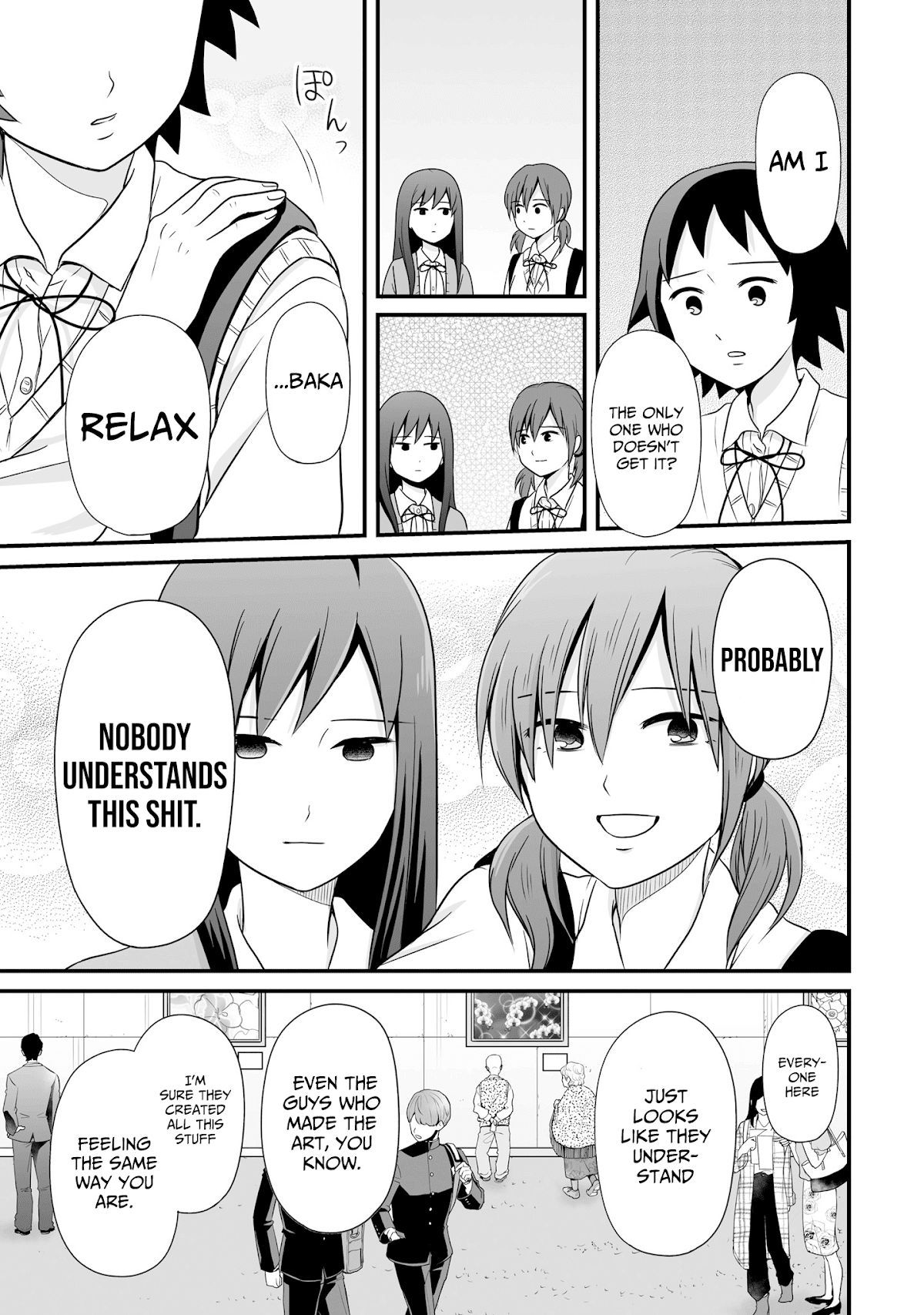 Joshikousei no Muda Zukai Chapter 70 page 9 - Chapter 70: Art