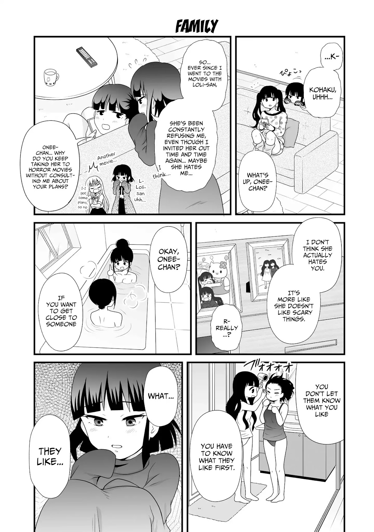 Joshikousei no Muda Zukai Chapter 71 page 1 - Chapter 71: Family