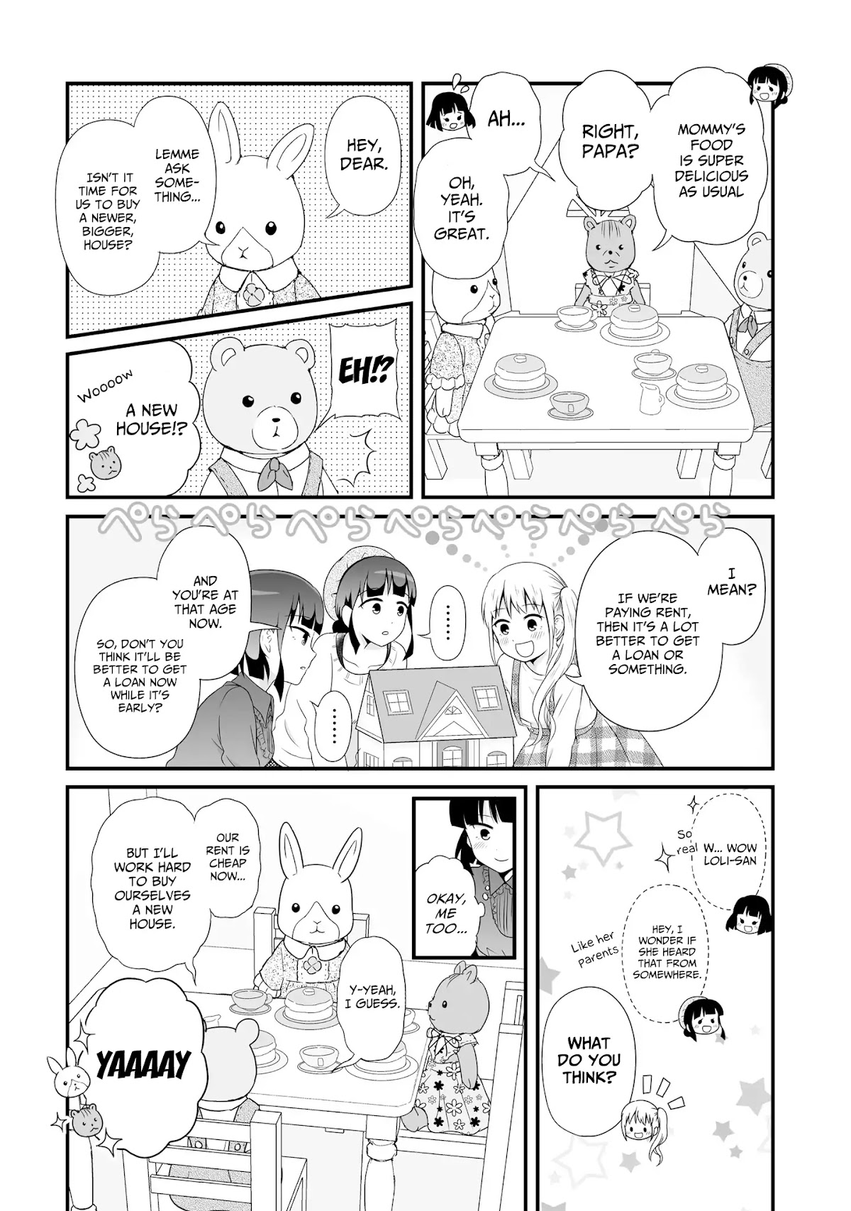 Joshikousei no Muda Zukai Chapter 71 page 10 - Chapter 71: Family