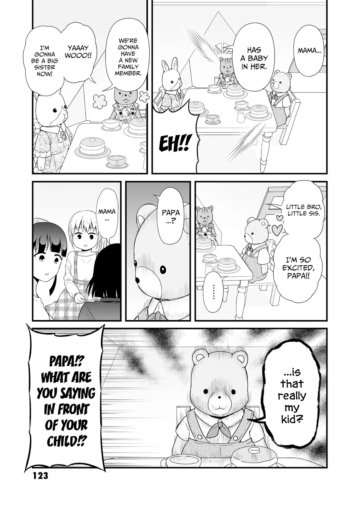 Joshikousei no Muda Zukai Chapter 71 page 13 - Chapter 71: Family