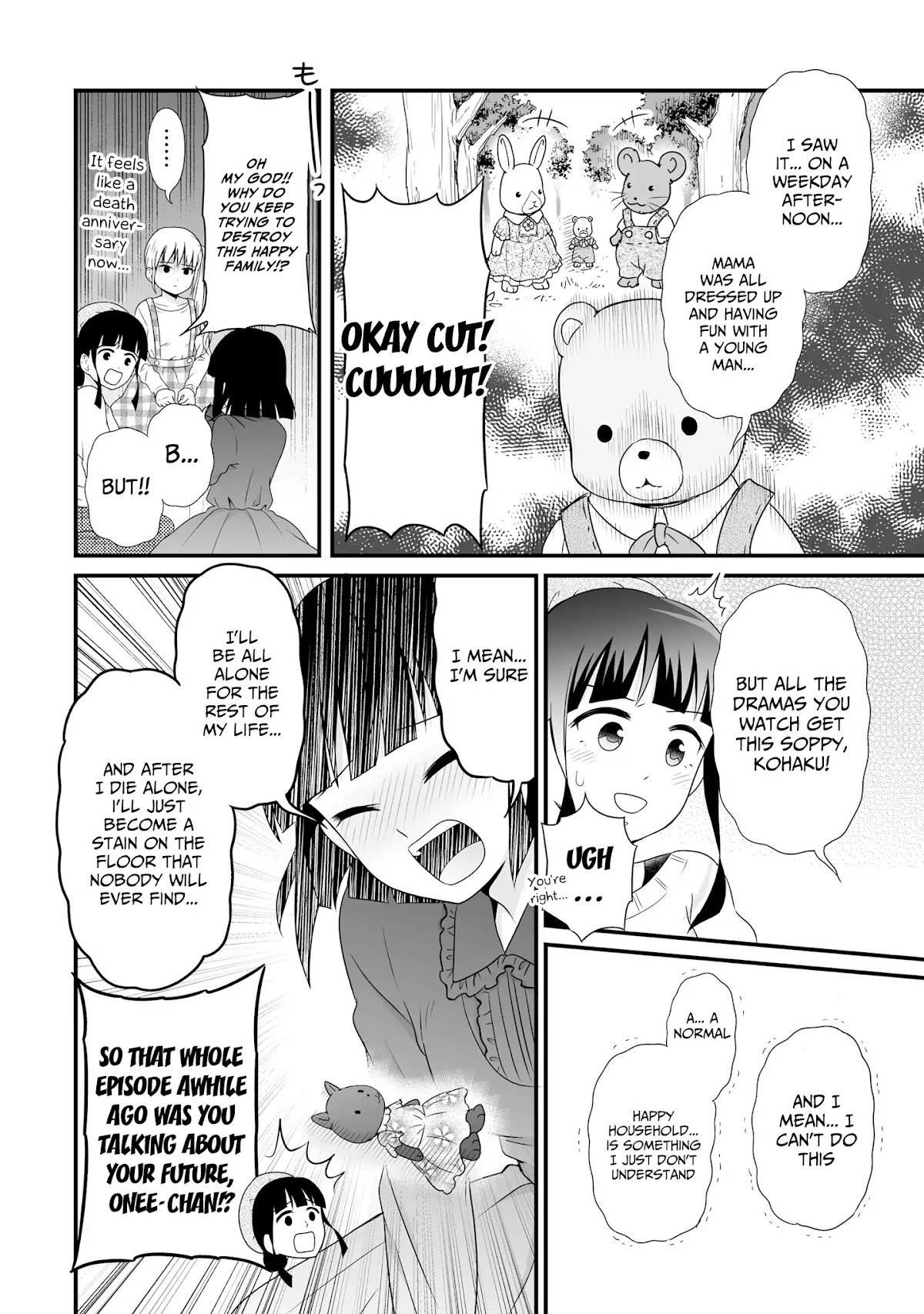 Joshikousei no Muda Zukai Chapter 71 page 14 - Chapter 71: Family