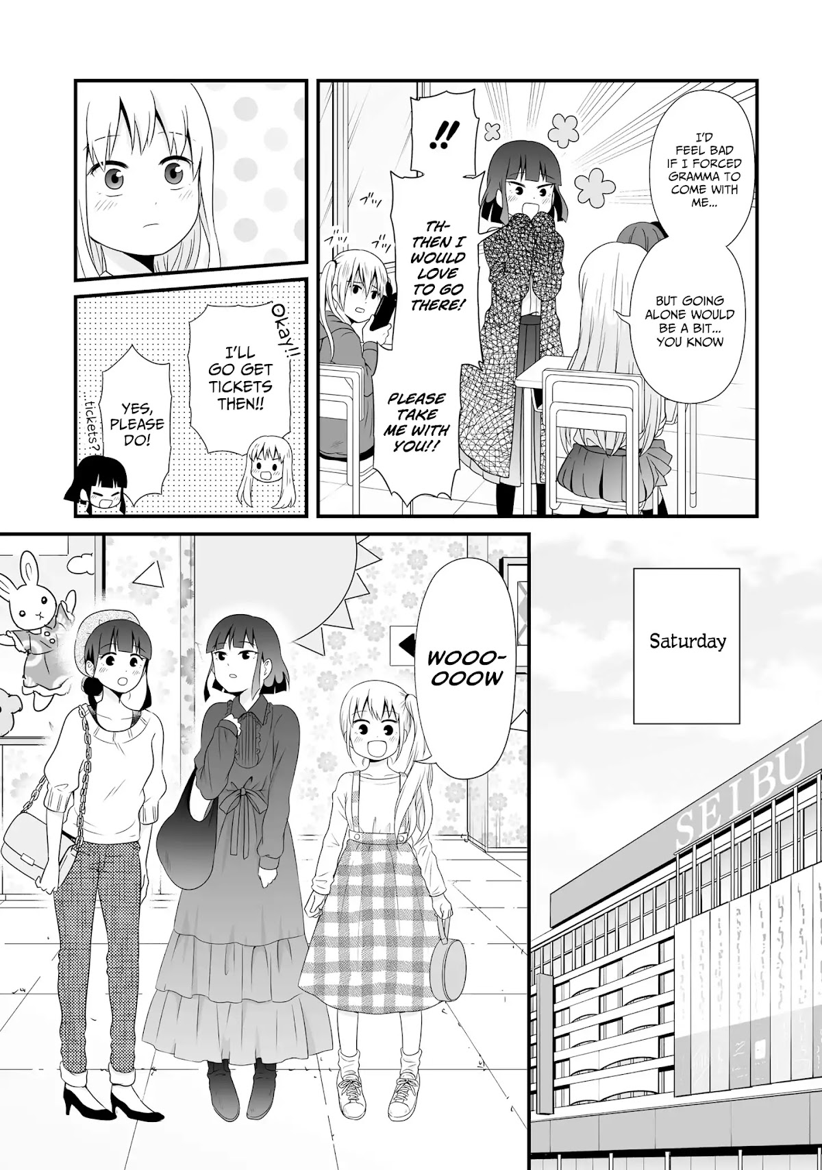 Joshikousei no Muda Zukai Chapter 71 page 3 - Chapter 71: Family