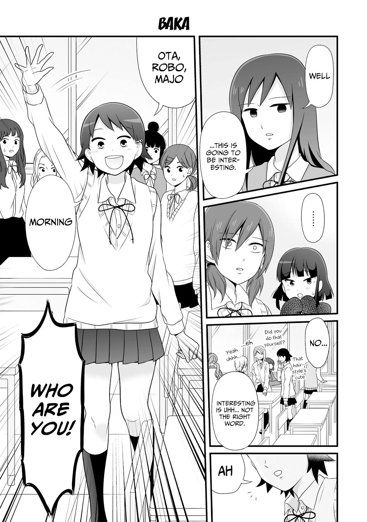 Joshikousei no Muda Zukai Chapter 72 page 1 - Chapter 72: Baka