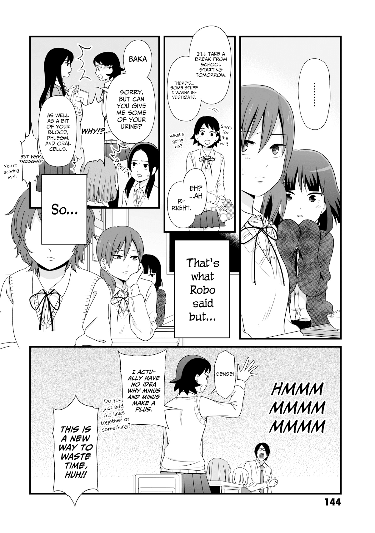 Joshikousei no Muda Zukai Chapter 72 page 10 - Chapter 72: Baka