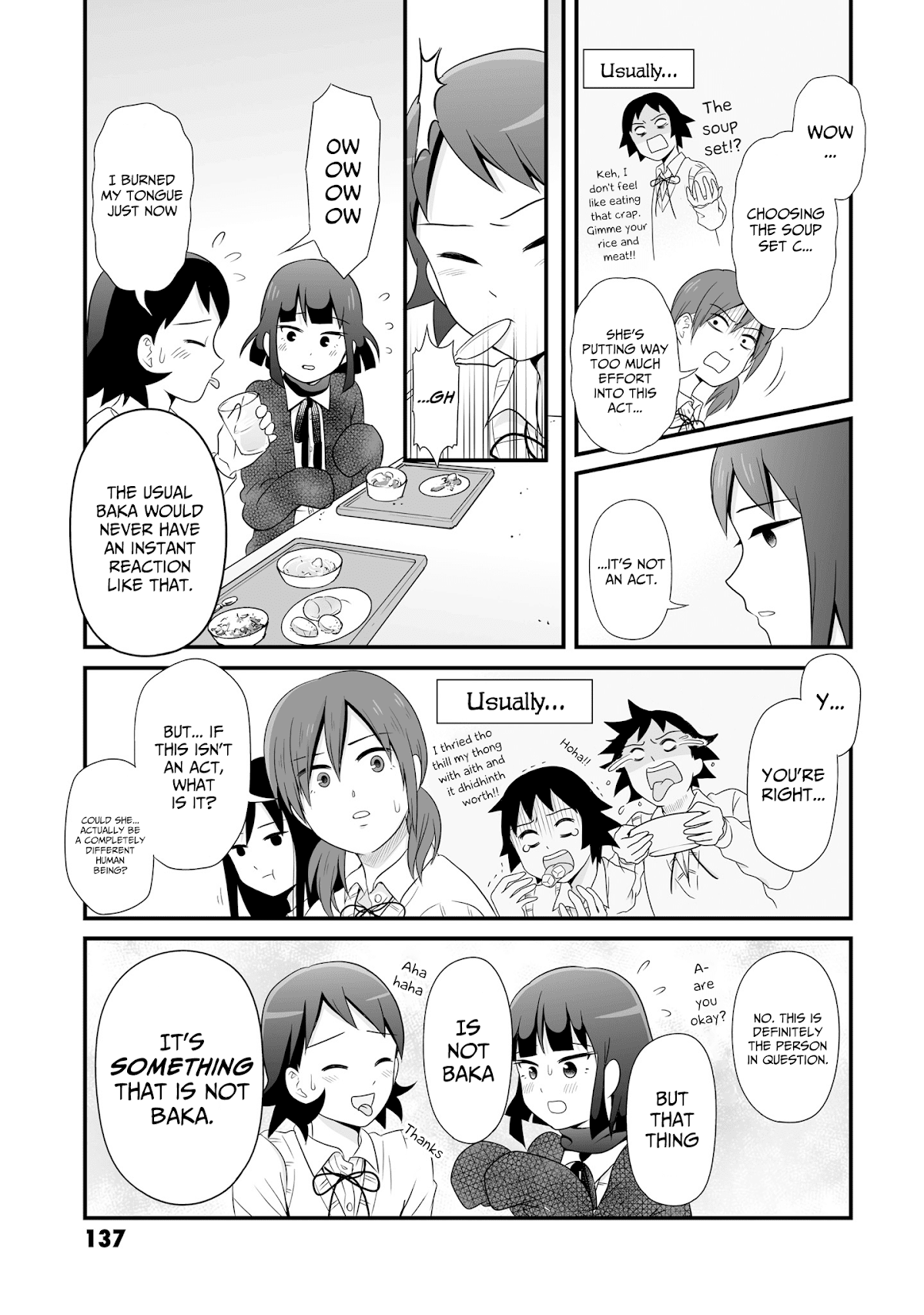 Joshikousei no Muda Zukai Chapter 72 page 3 - Chapter 72: Baka