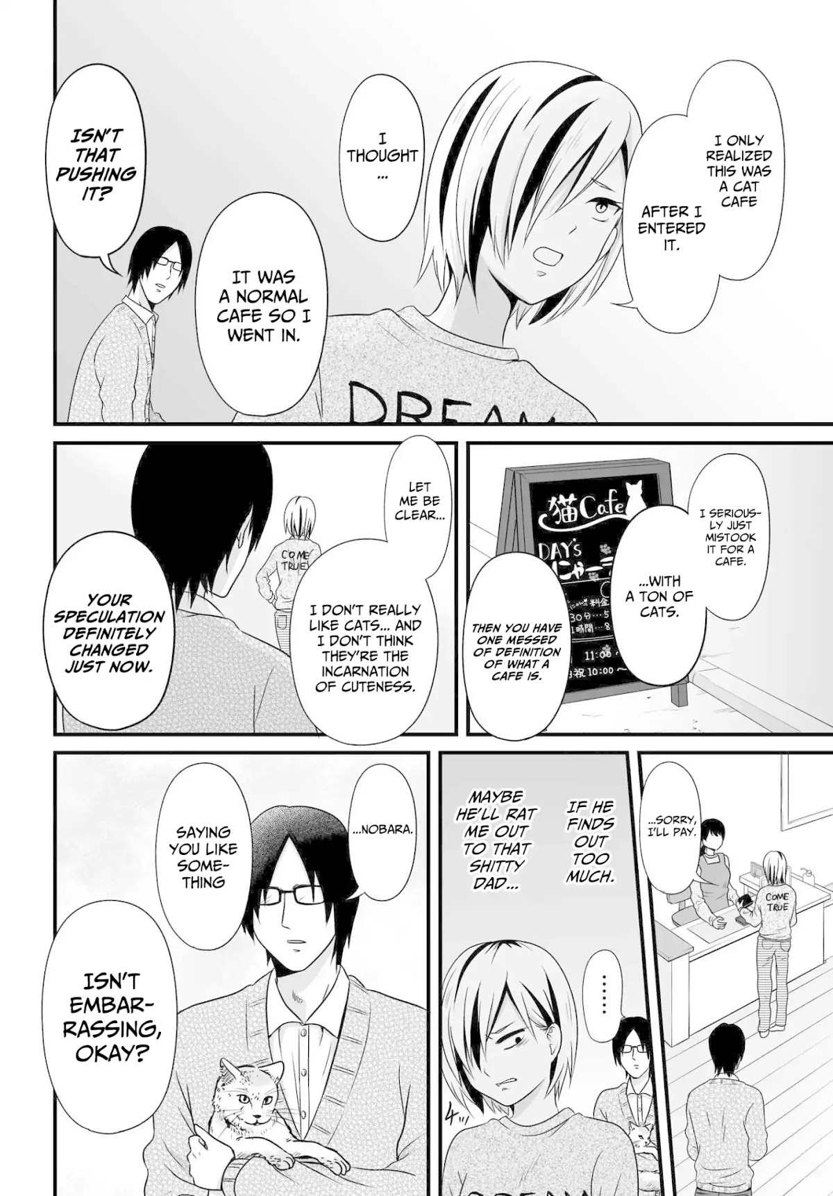 Joshikousei no Muda Zukai Chapter 73 page 19 - Chapter 73: Cafe