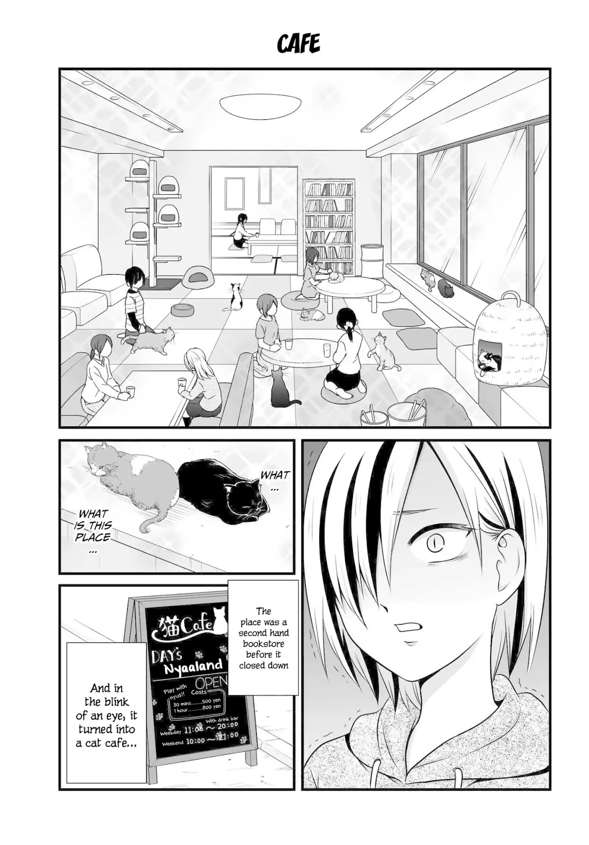 Joshikousei no Muda Zukai Chapter 73 page 2 - Chapter 73: Cafe